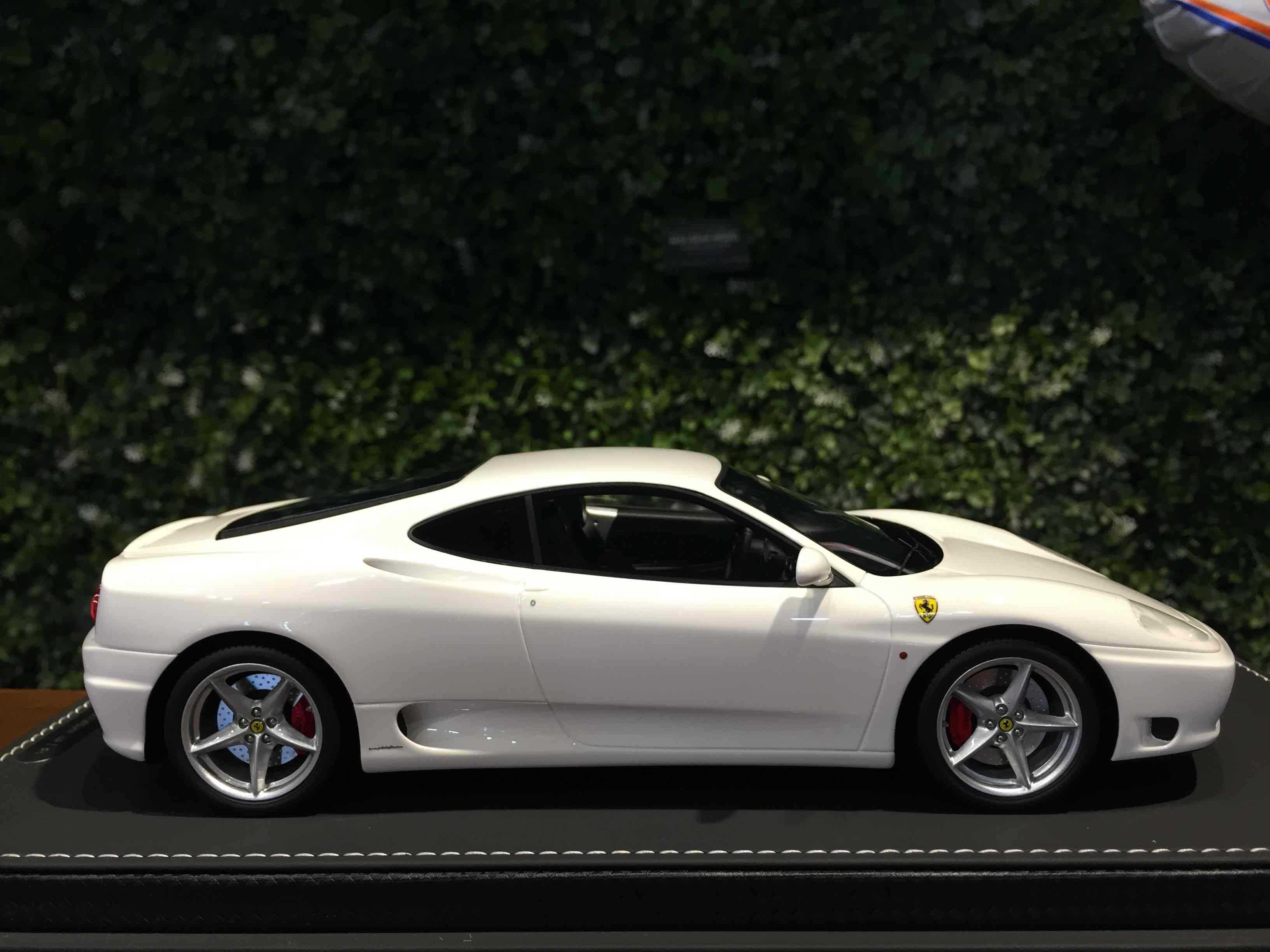 1/18 BBR Ferrari 360 Modena 1999 Bianco P18172C【MGM】