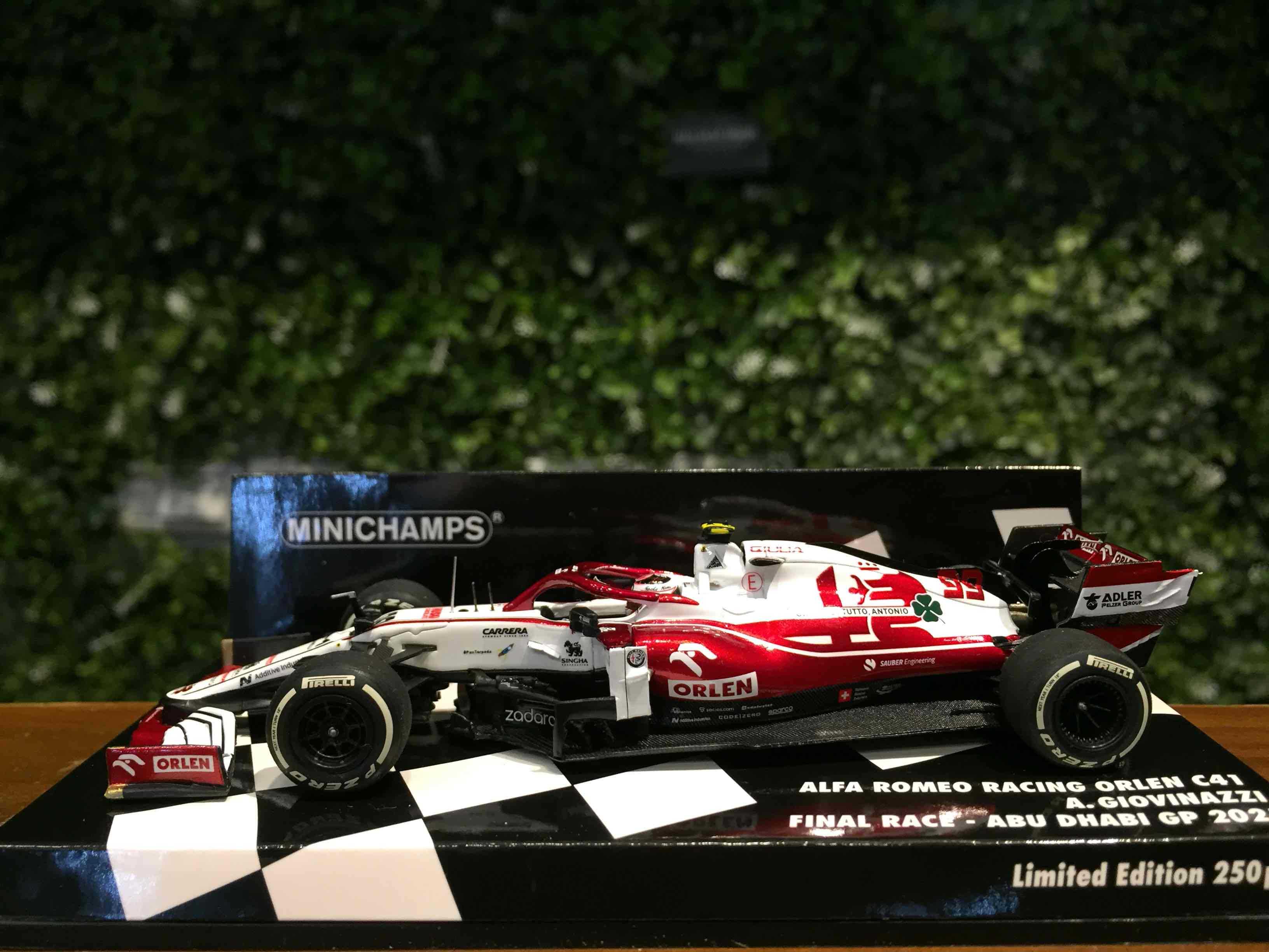 1/43 Minichamps Alfa Romeo C41 A.Giovinazzi 417212399【MGM】