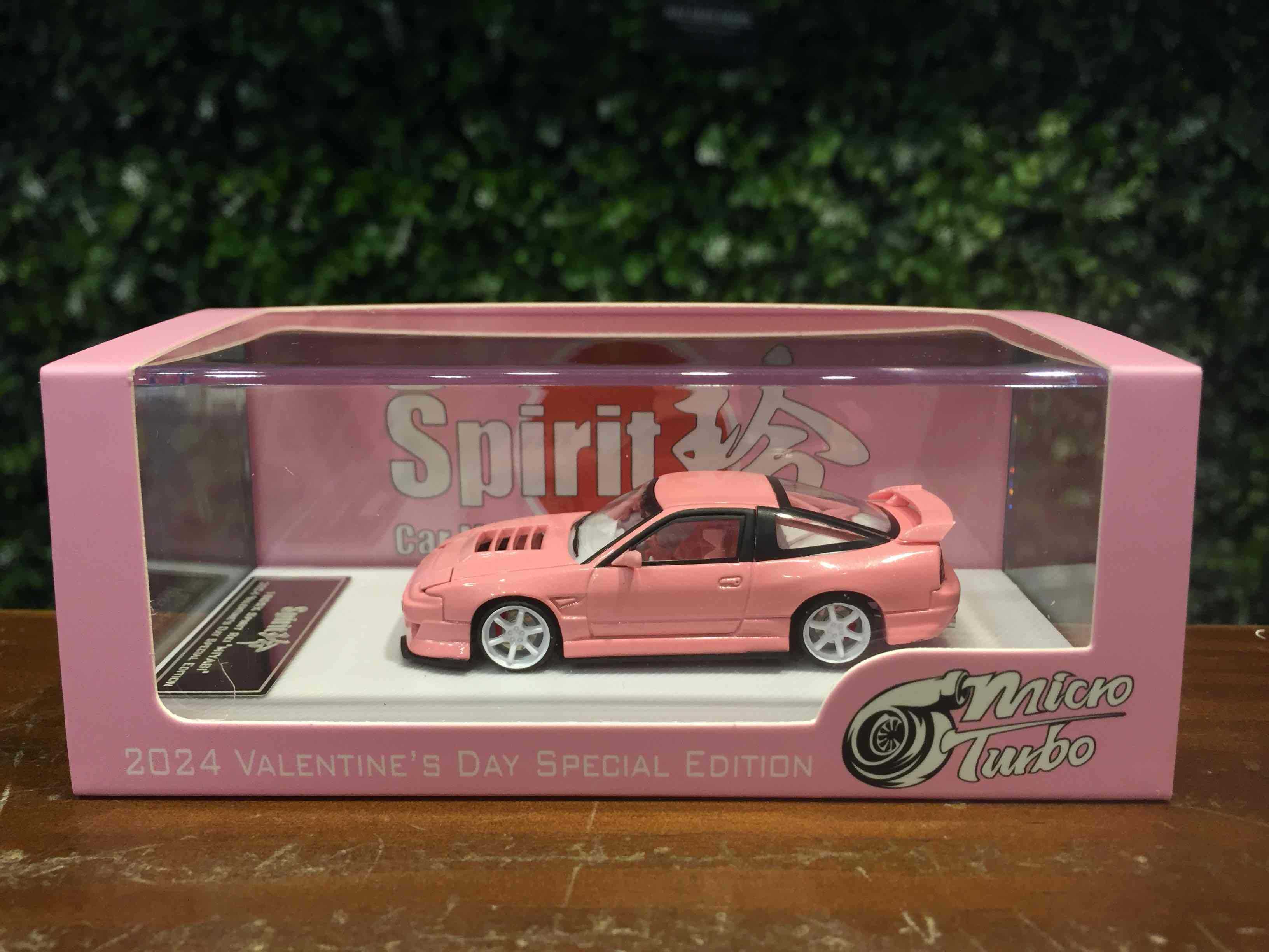 1/64 MicroTurbo Nissan 180SX Spirit Pink MT6407A3【MGM】 - Max 