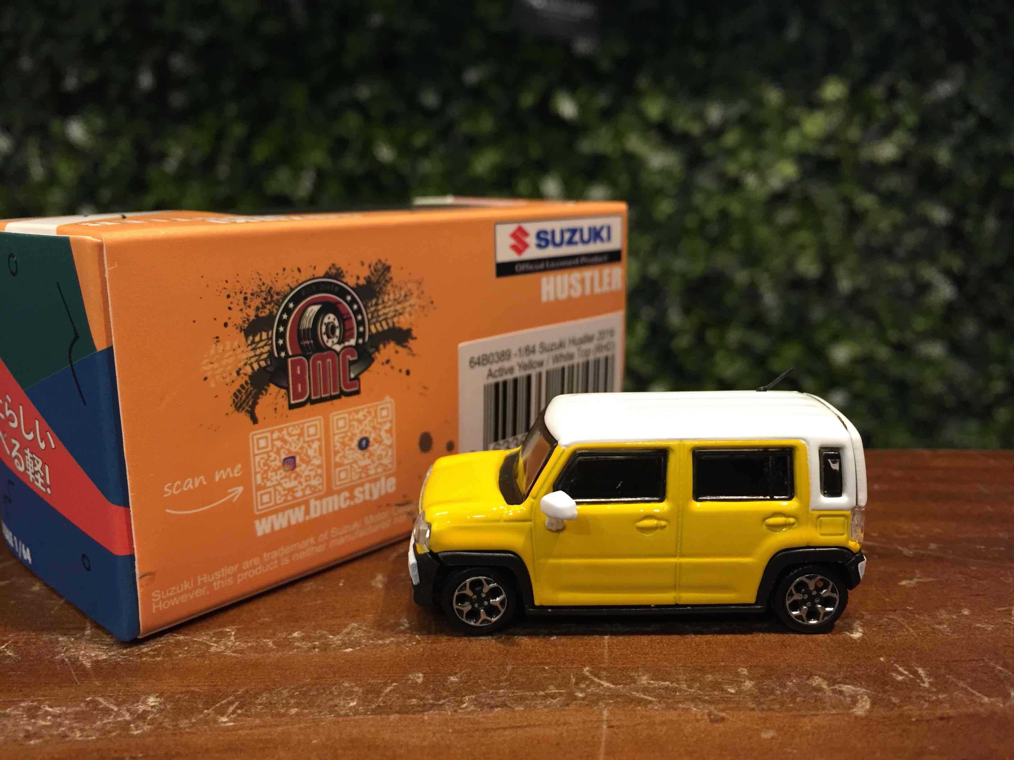 1/64 BMC Suzuki Hustler 2016 Active Yellow 64B0389【MGM】