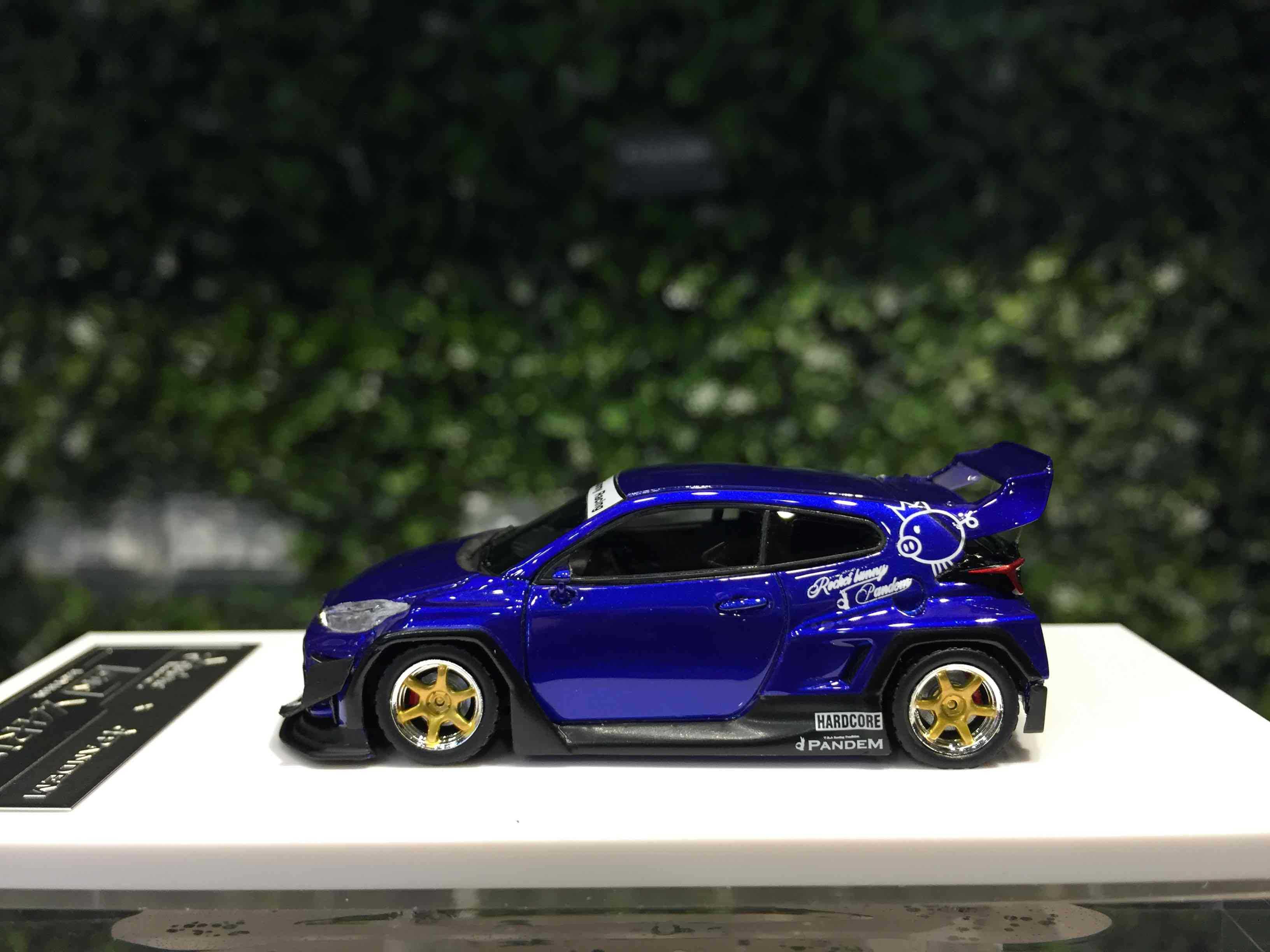 1/64 FuelMe Pandem Toyota GR Yaris Blue MET FM64008PG07【MGM】