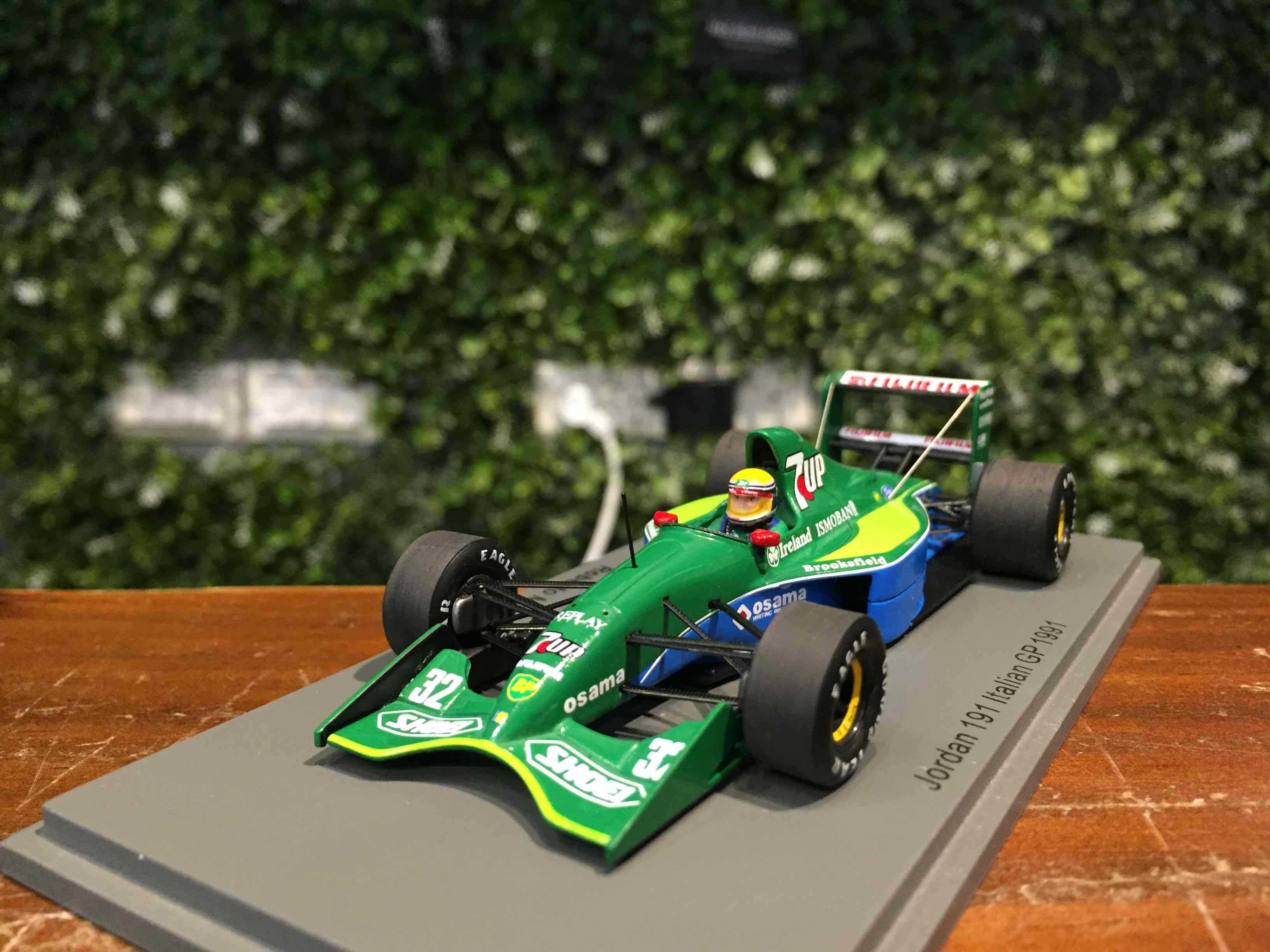 1/43 Spark Jordan 191 Italian GP 1991 R.Moreno S8080【MGM】