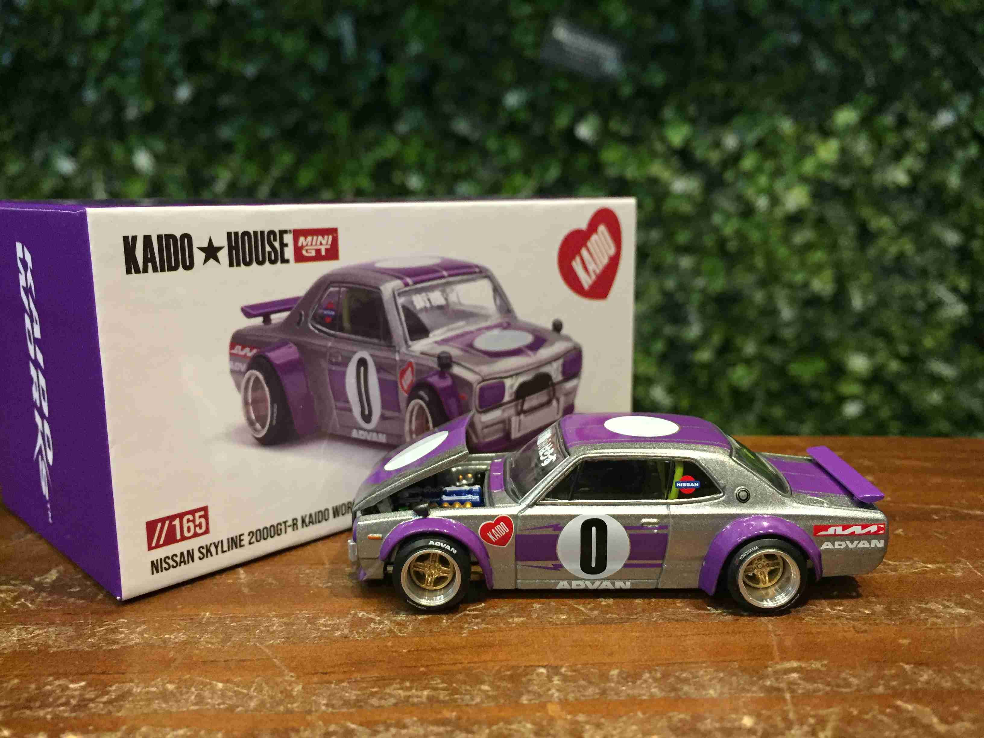 1/64 MiniGT Nissan Skyline GT-R (KPGC10) Kaido KHMG165【MGM】