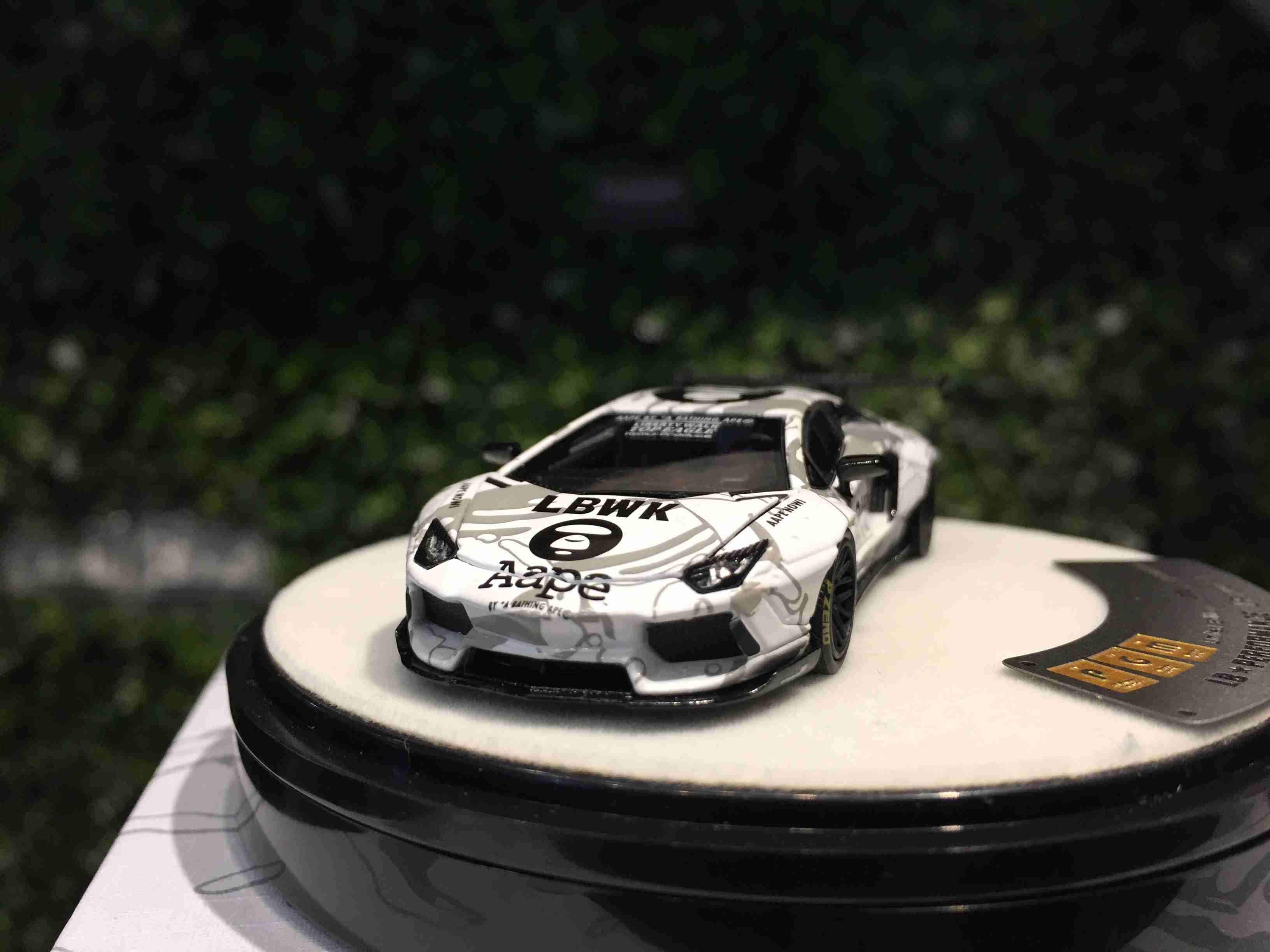 1/64 PGM LB-Works Aventador LP700 Aape PGM640404 圓盒版【MGM