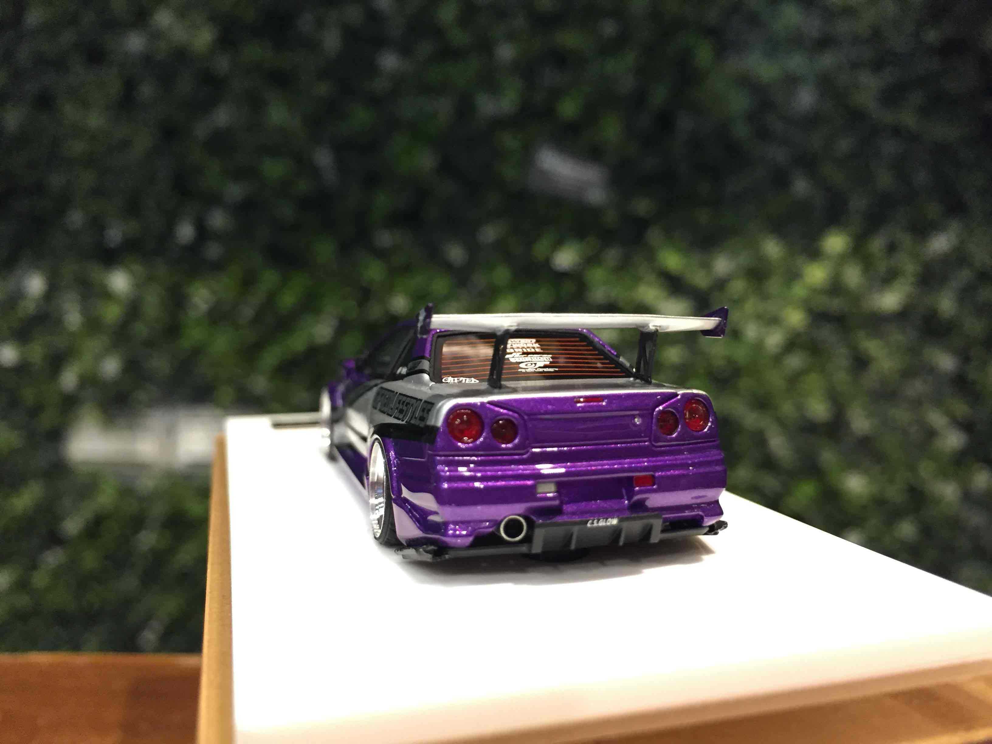 1/64 YM-Model Ryohe’s Nissan Skyline GT-R (R34) Gifted【MGM】