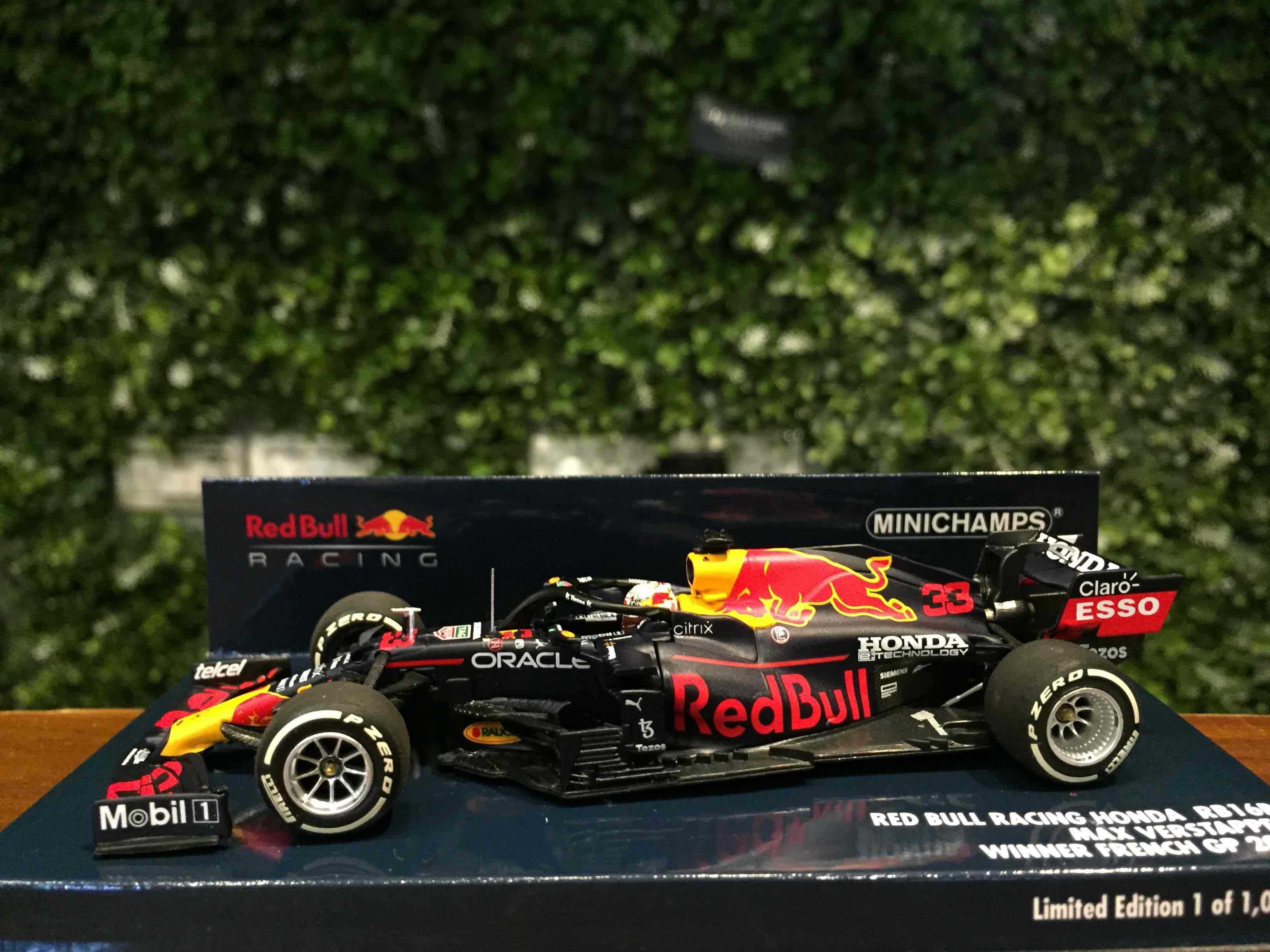 1/43 Minichamps RedBull RB16B Max Verstappen 410210833【MGM】