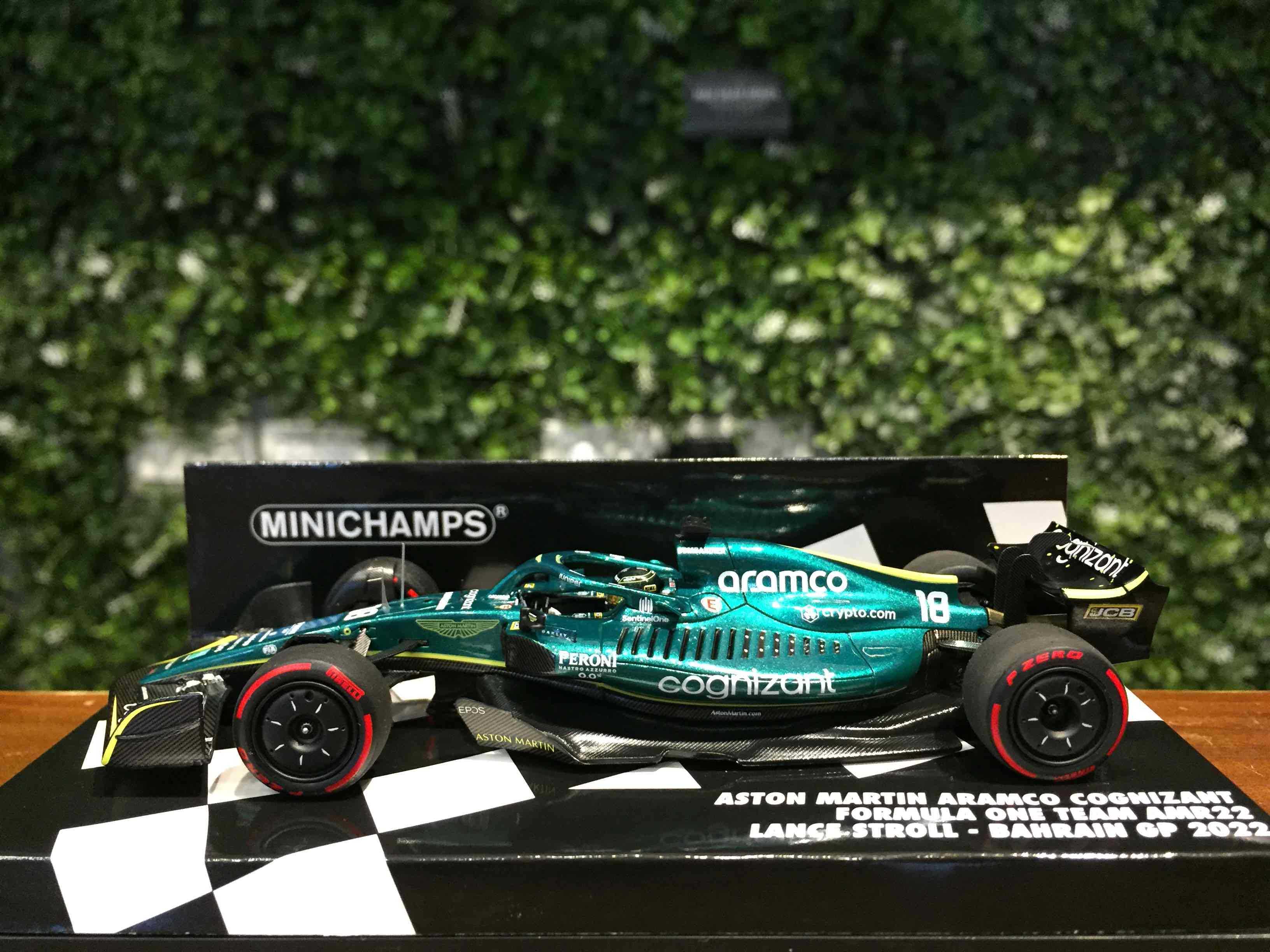 1/43 Minichamps Aston Martin AMR22 L.Stroll 417220118【MGM】