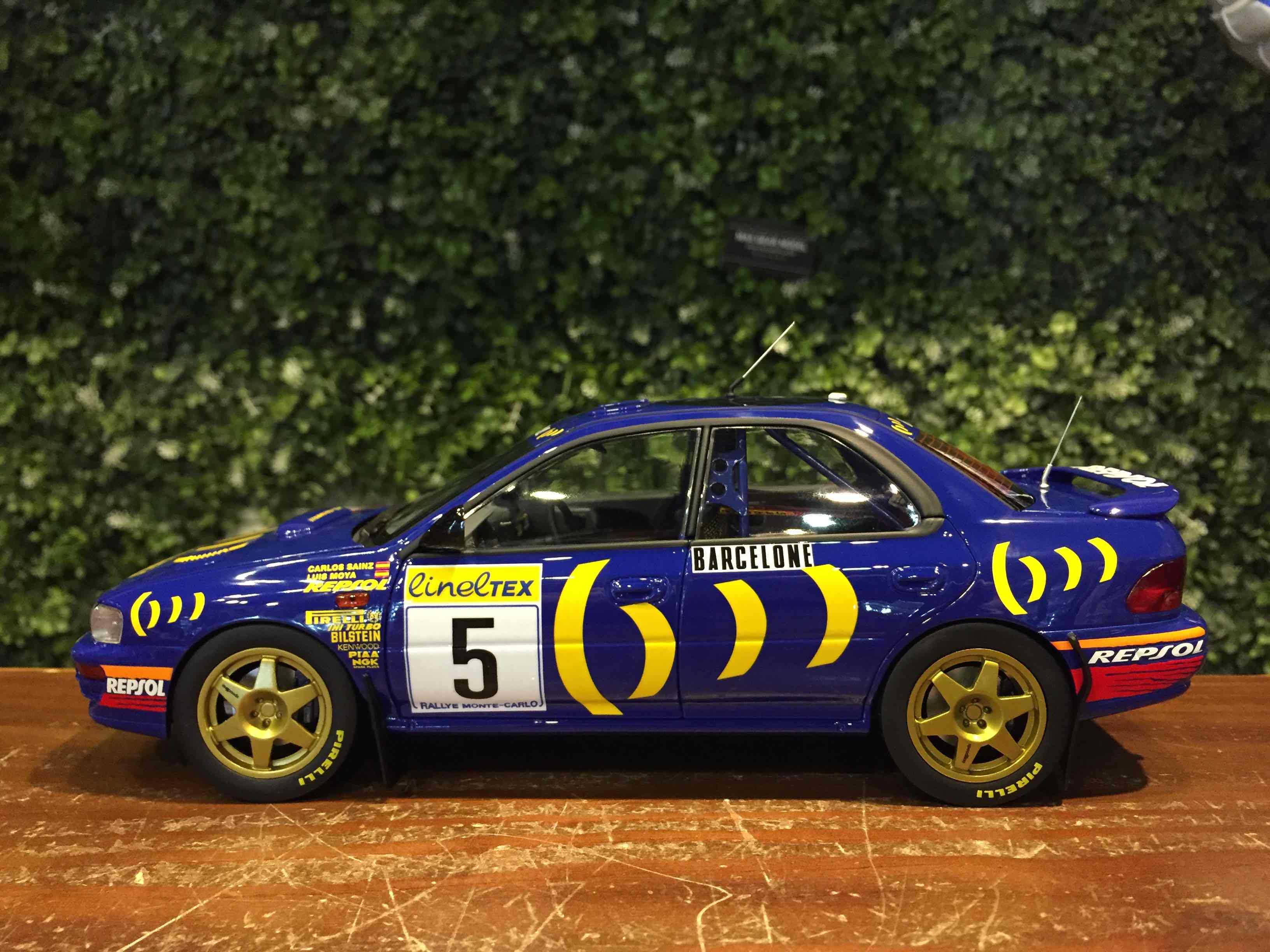 1/18 Kyosho Subaru Impreza 1995 Monte Carlo #5 08962B【MGM】