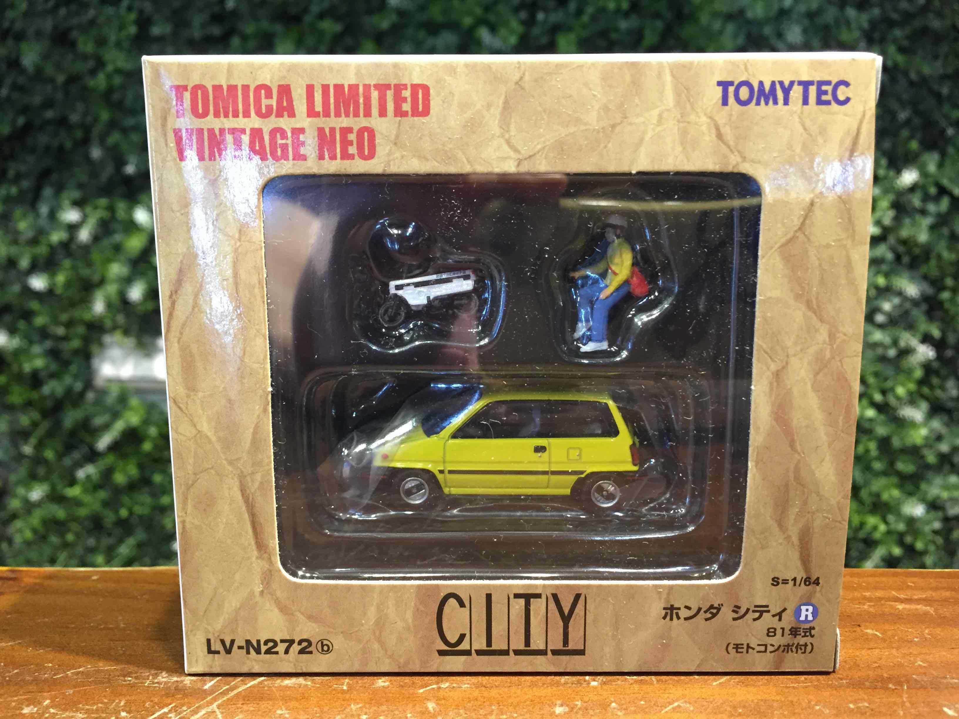 1/64 Tomica Honda City R with Motocompo 1981 LV-N272b【MGM】