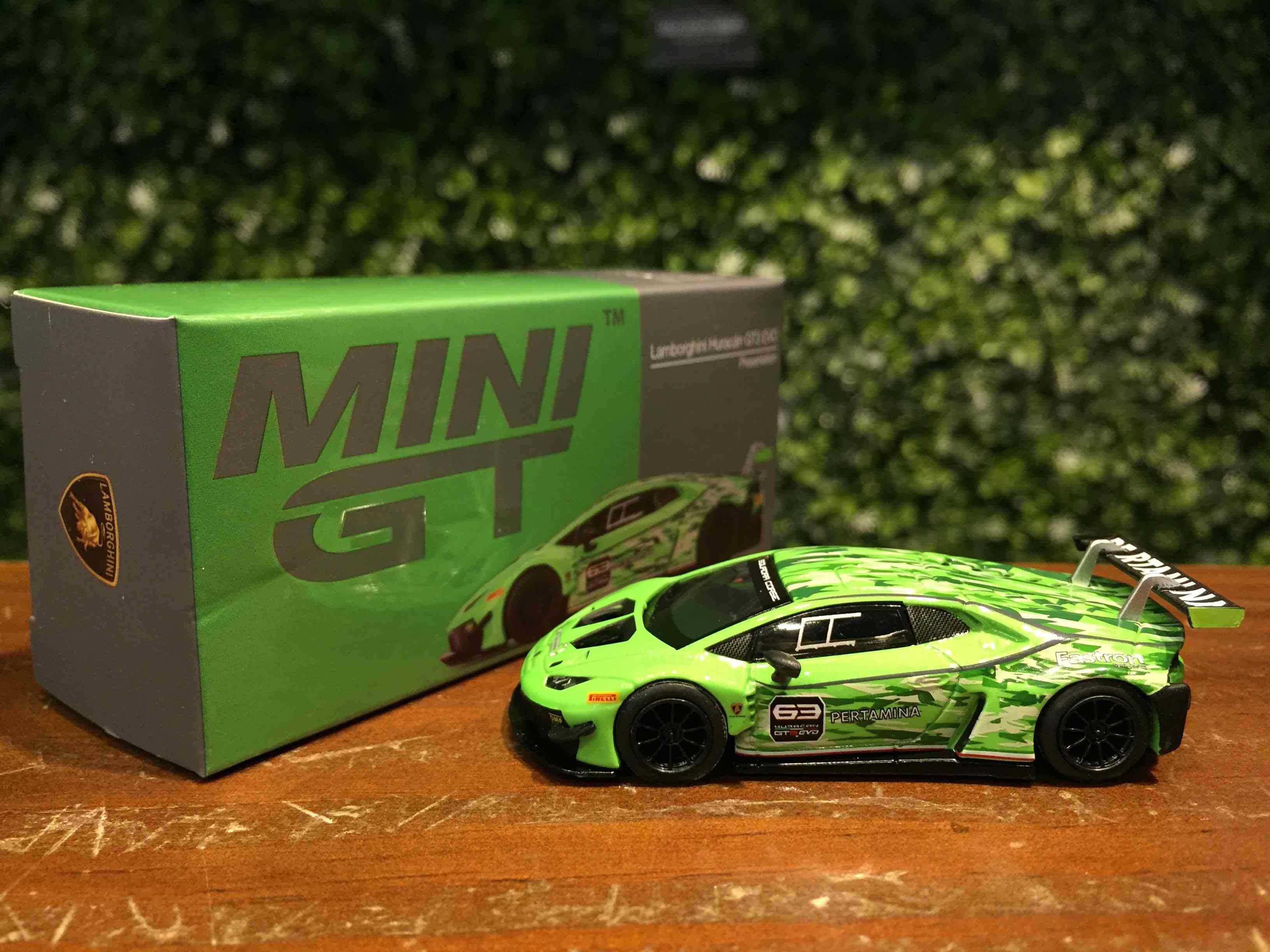 1/64 MiniGT Lamborghini Huracan GT3 EVO 2018 MGT00352L【MGM】