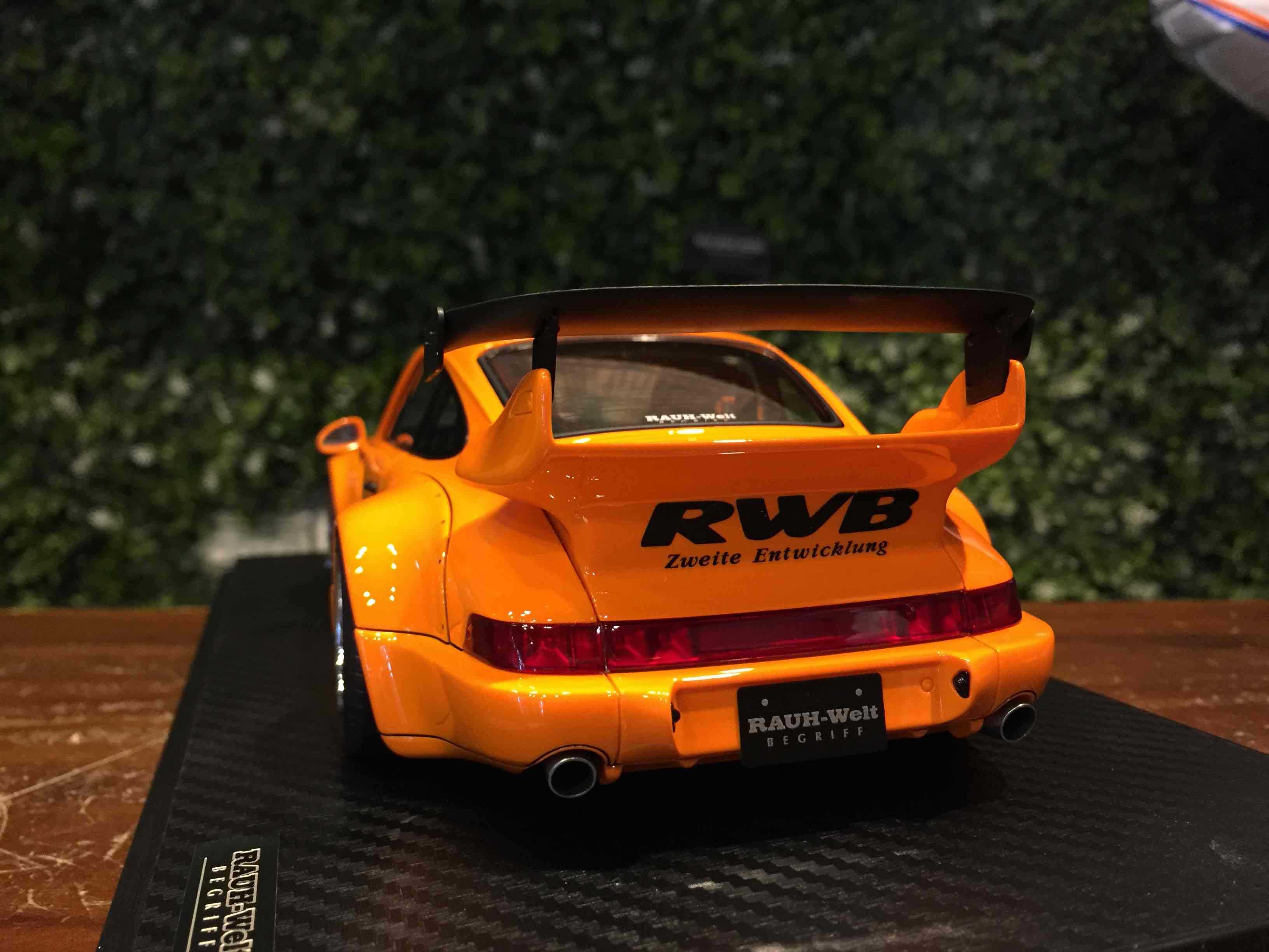 RWB964 ignition model1/18 オレンジ Ignition model 1:18 RWB army