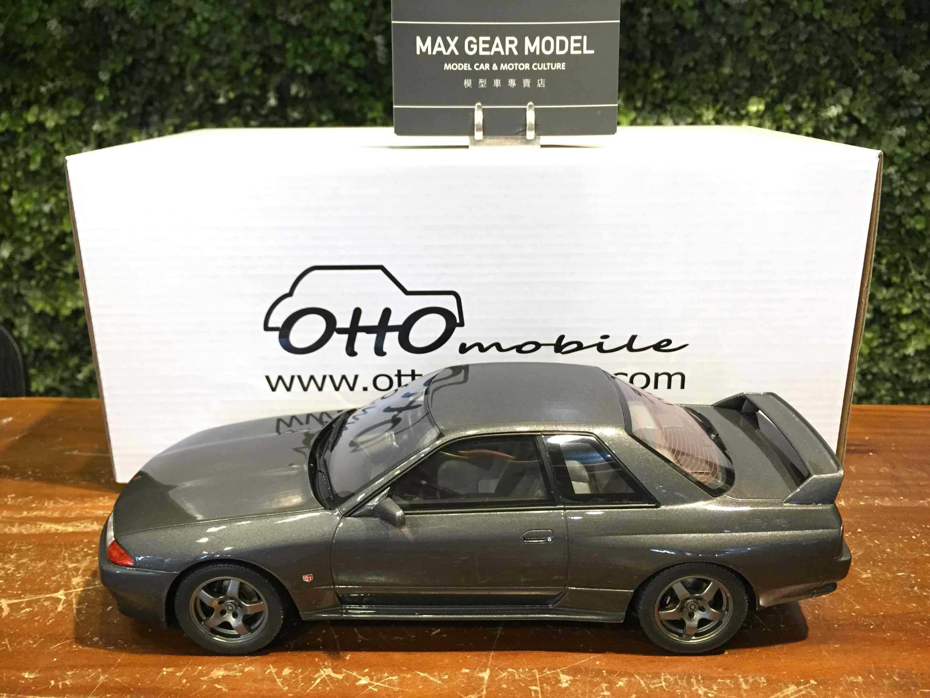 1/18 OTTO Nissan Skyline GT-R (R32) Gun Grey OT411【MGM】