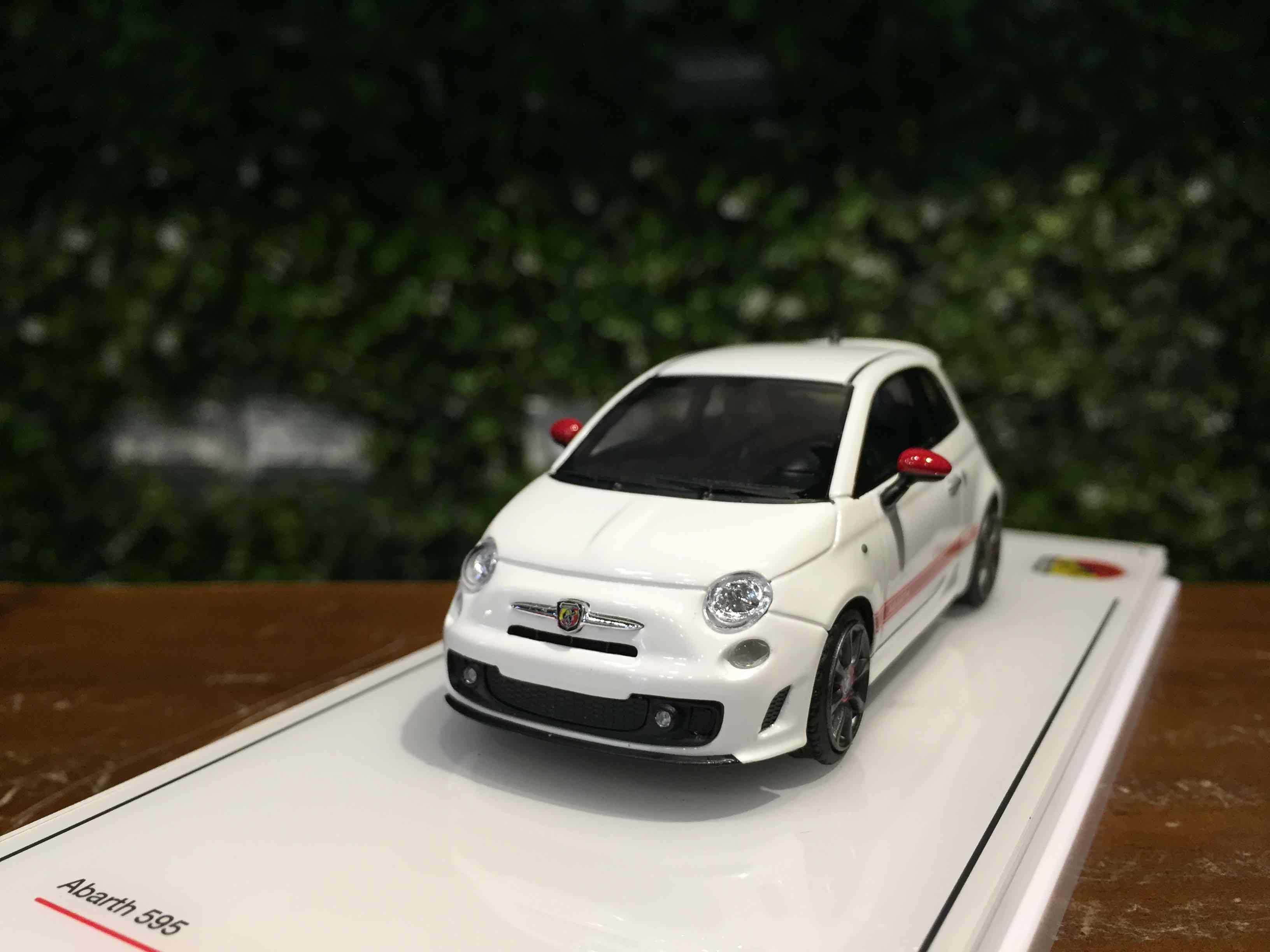 Abarth 595 Gara 2011 White 1:18