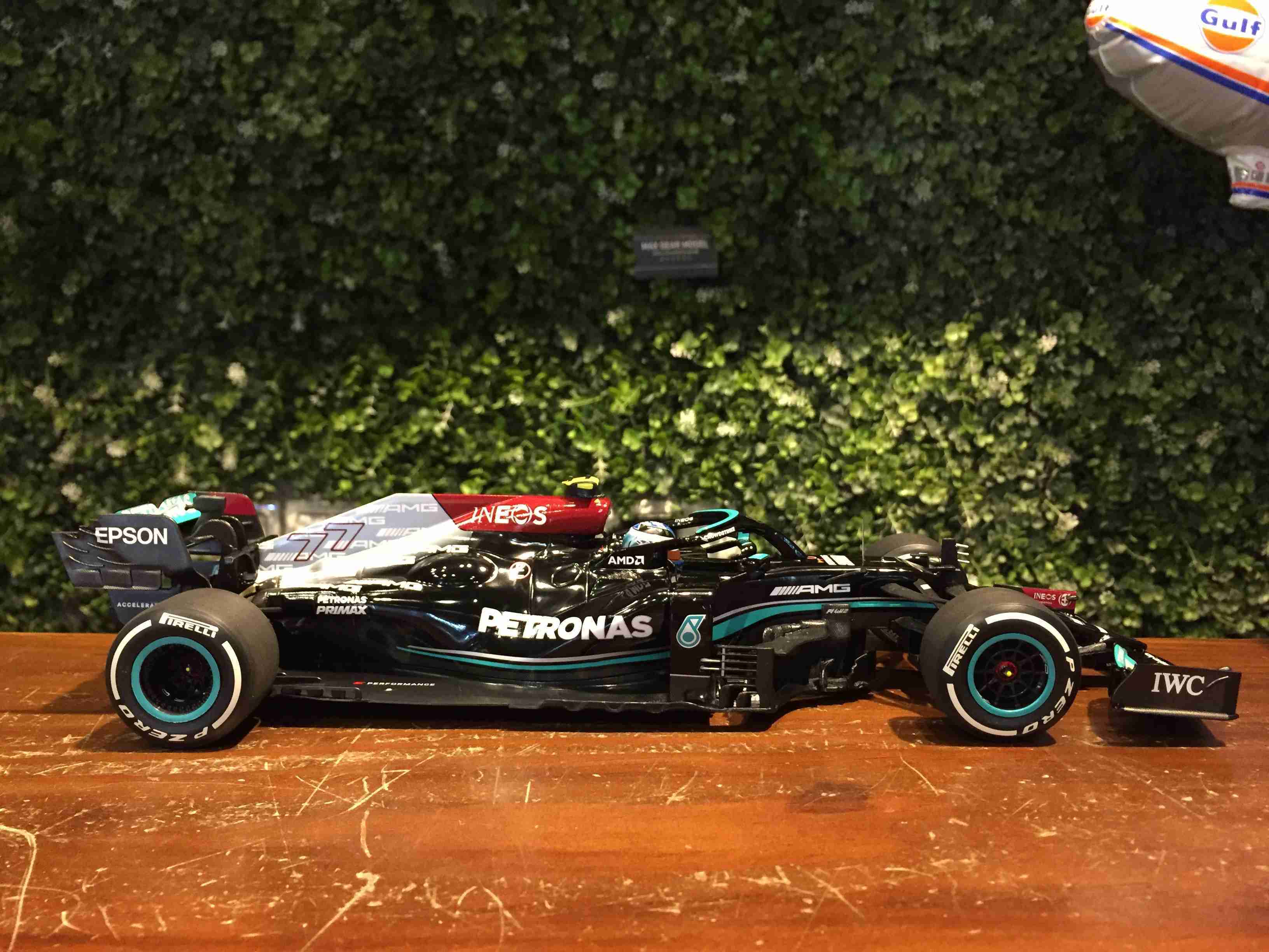 1/18 Minichamps Mercedes-AMG F1 W12 V.Bottas 110210177【MGM】