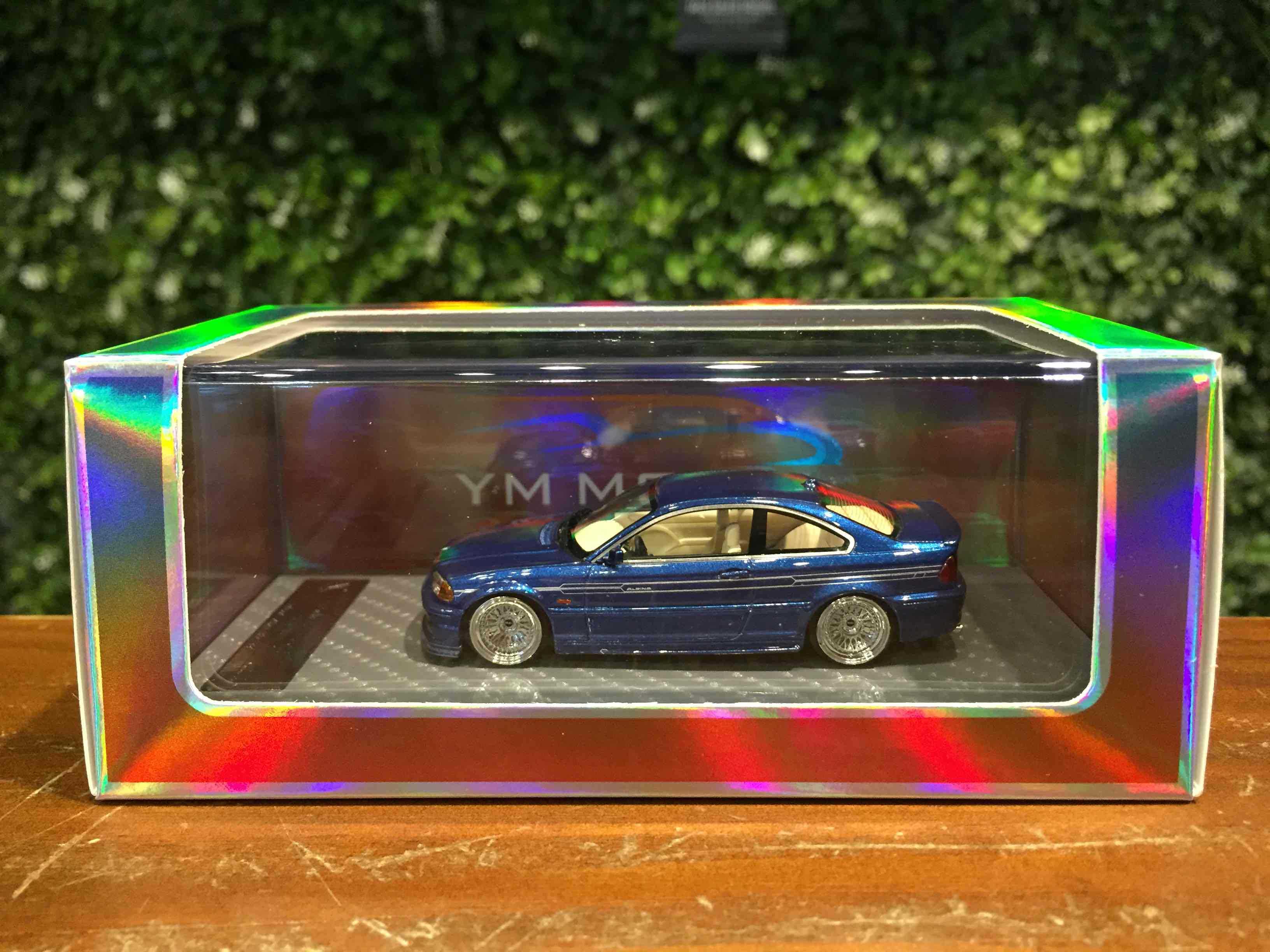 1/64 YM-Model Alpina B3 BMW E46 Trenton Blue【MGM】