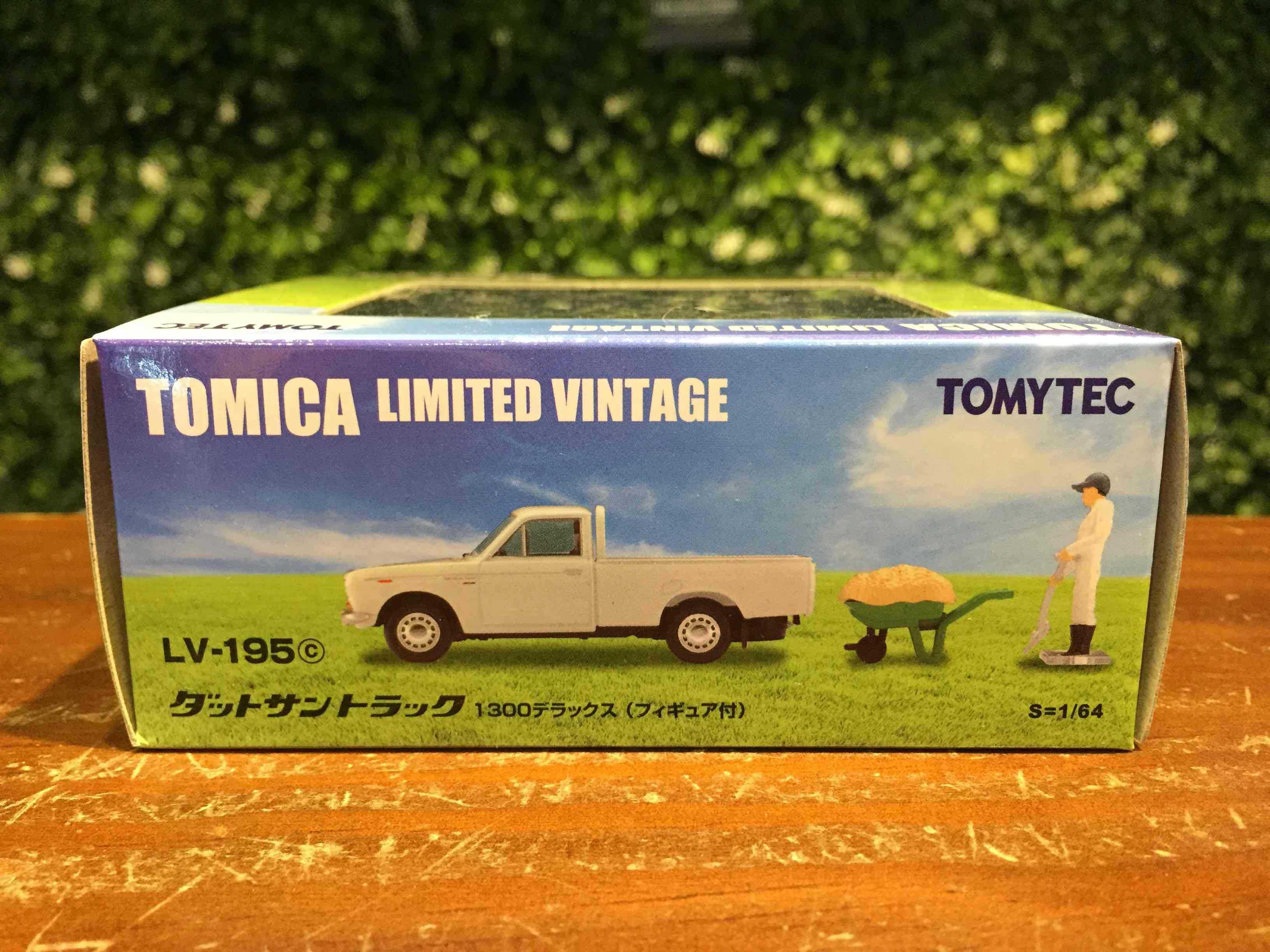 1/64 Tomica Datsun Truck 1300 Deluxe Figure LV-195c【MGM】