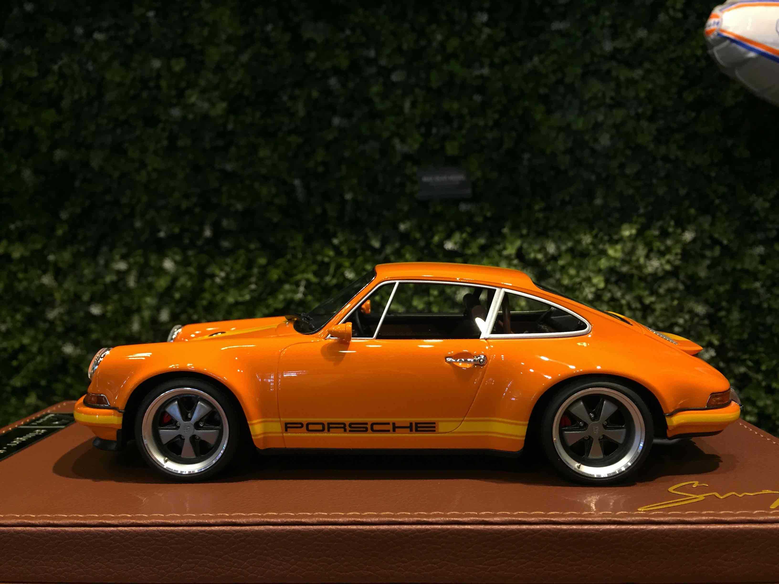 1/18 DelicateModel Singer Porsche 911 (964) Orange【MGM】