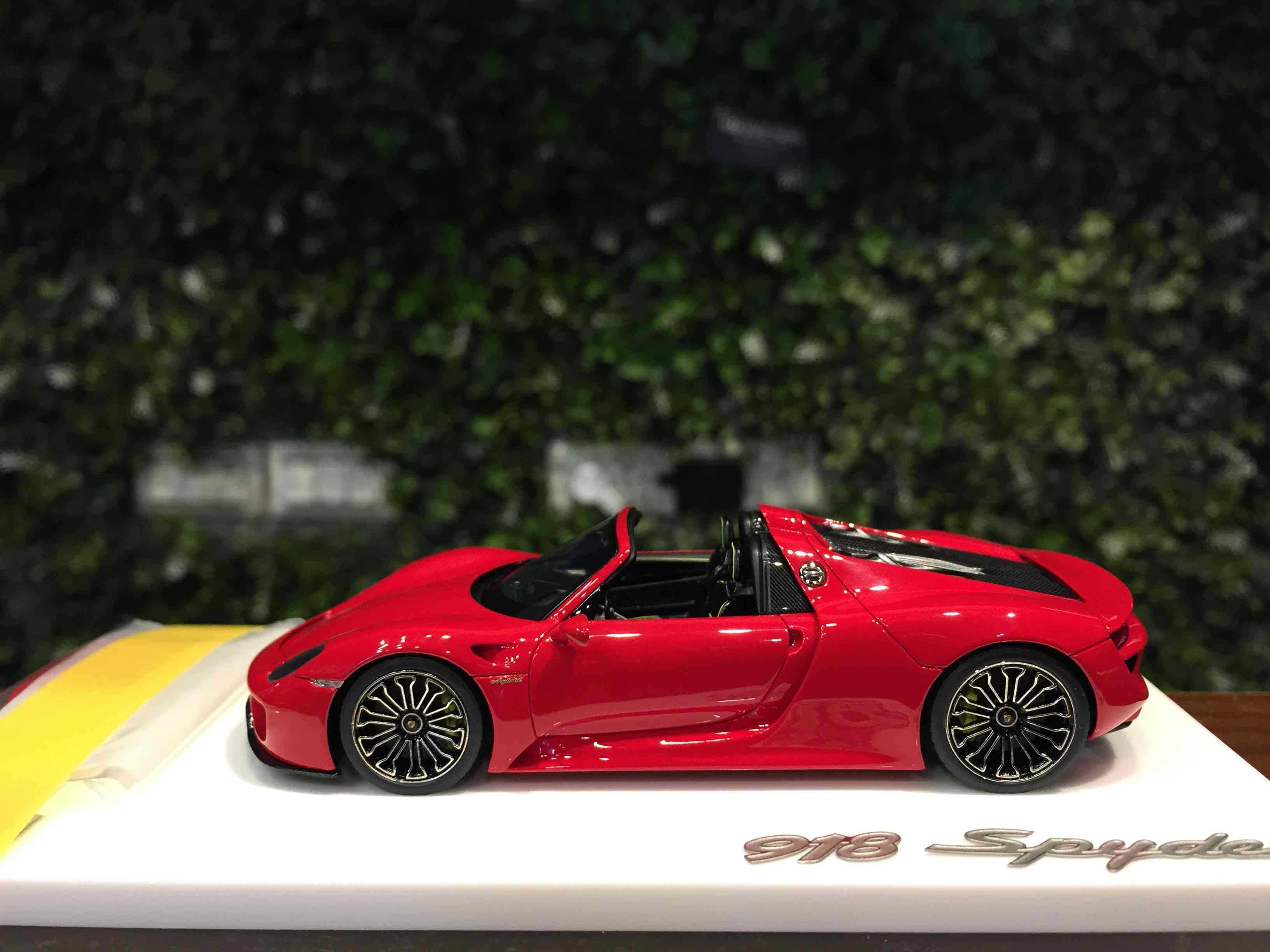 1/43 MakeUp Porsche 918 Spyder 2011 Guards Red EM568B【MGM】