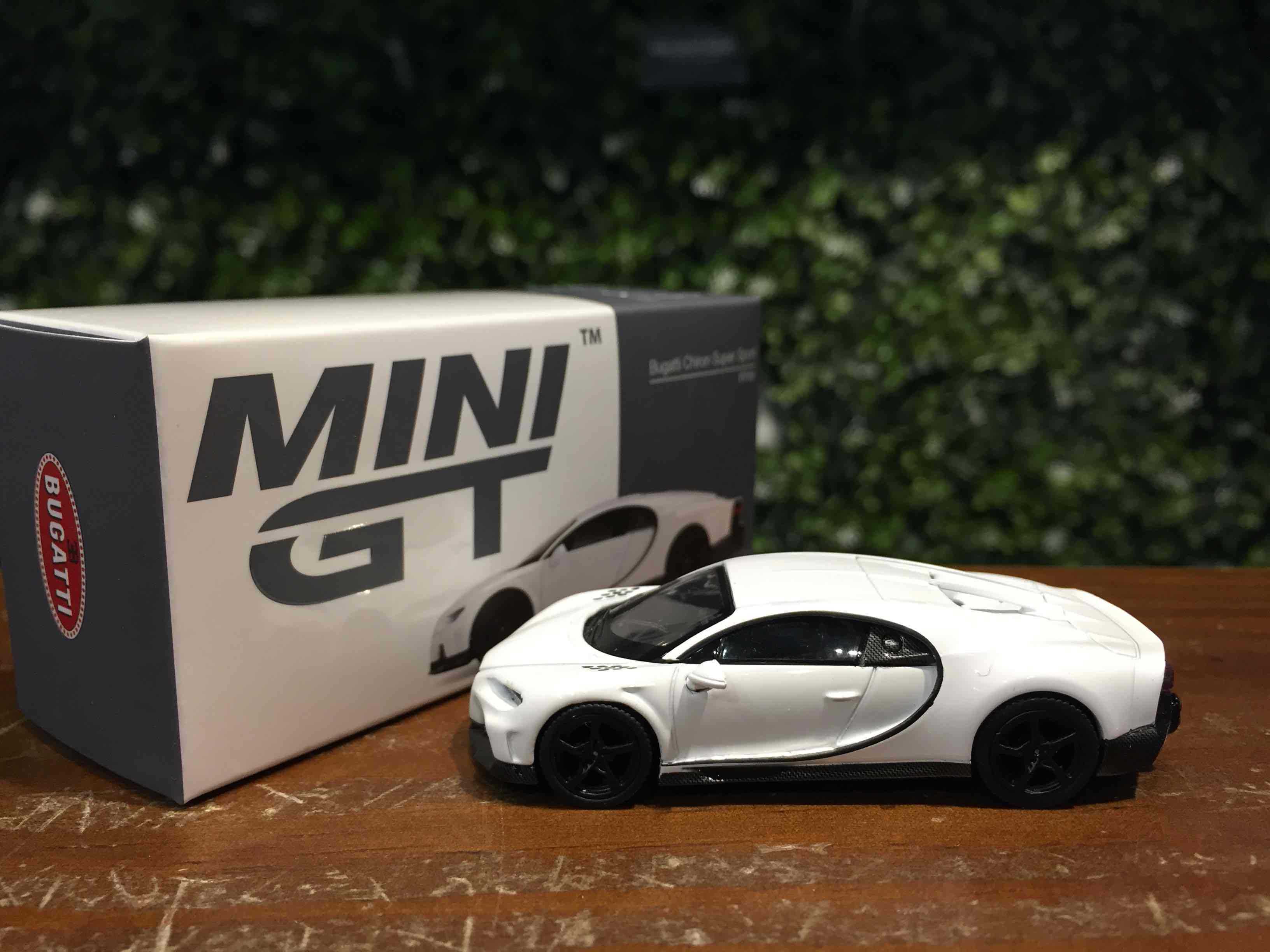 1/64 MiniGT Bugatti Chiron Super Sport White MGT00440L【MGM】