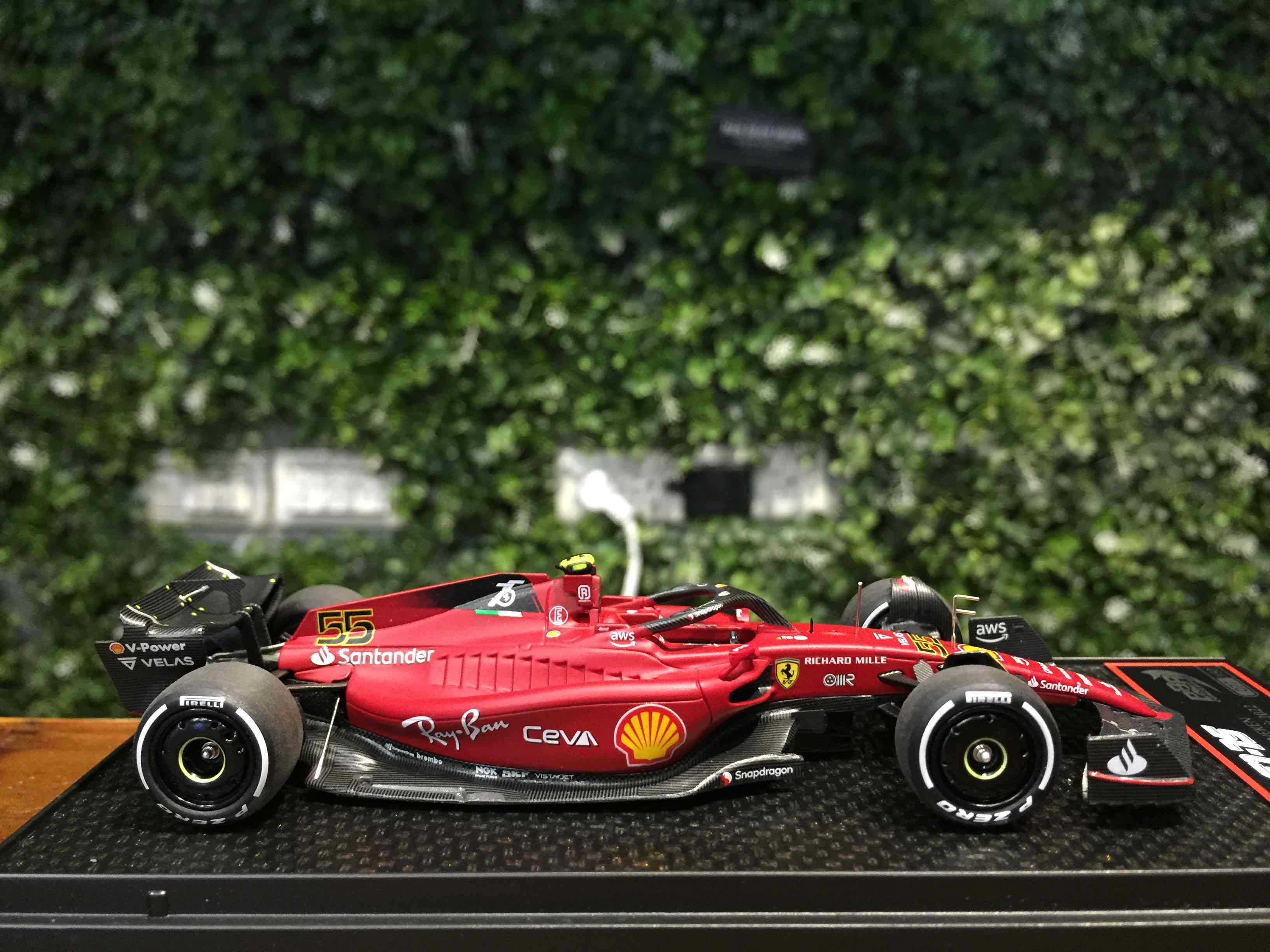 1/43 BBR Ferrari F1-75 CarloSainz AustralianGP BBRC278B【MGM】