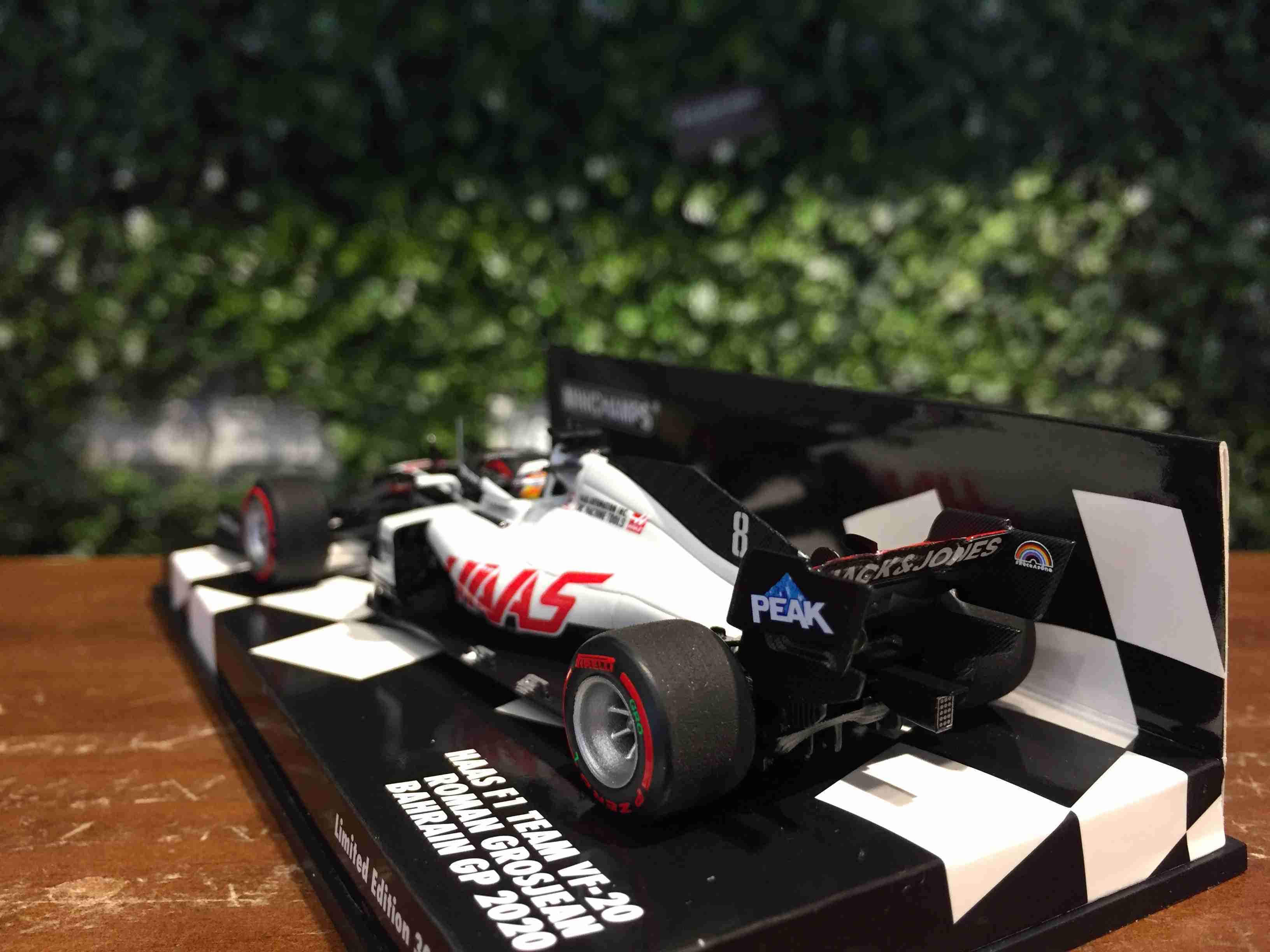 1/43 Minichamps R.Grosjean HAAS F1 VF-20 2020 417201508【MGM】