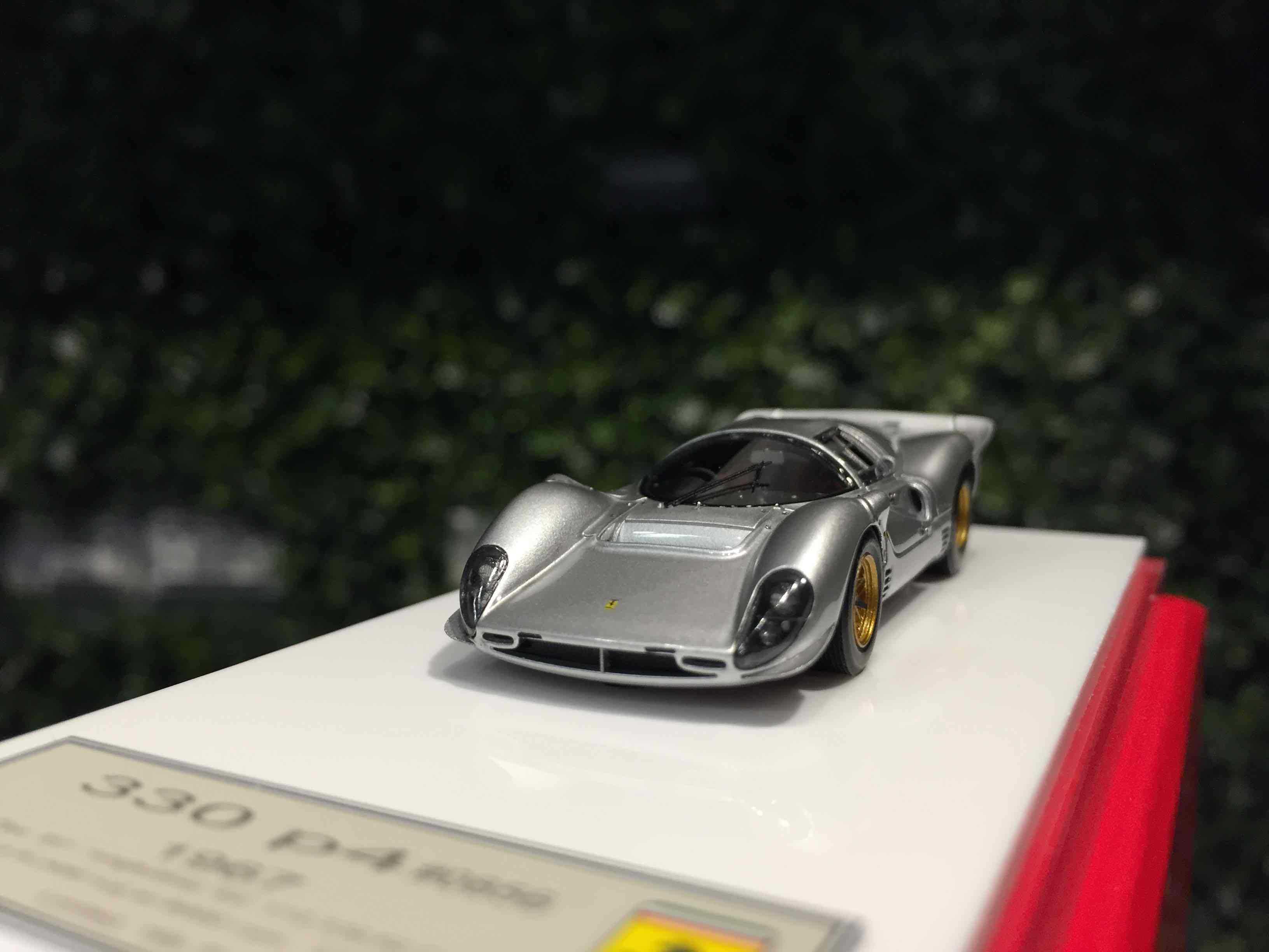 1/64 DMH Ferrari 330 P4 Silver DM64014【MGM】 - Max Gear Model