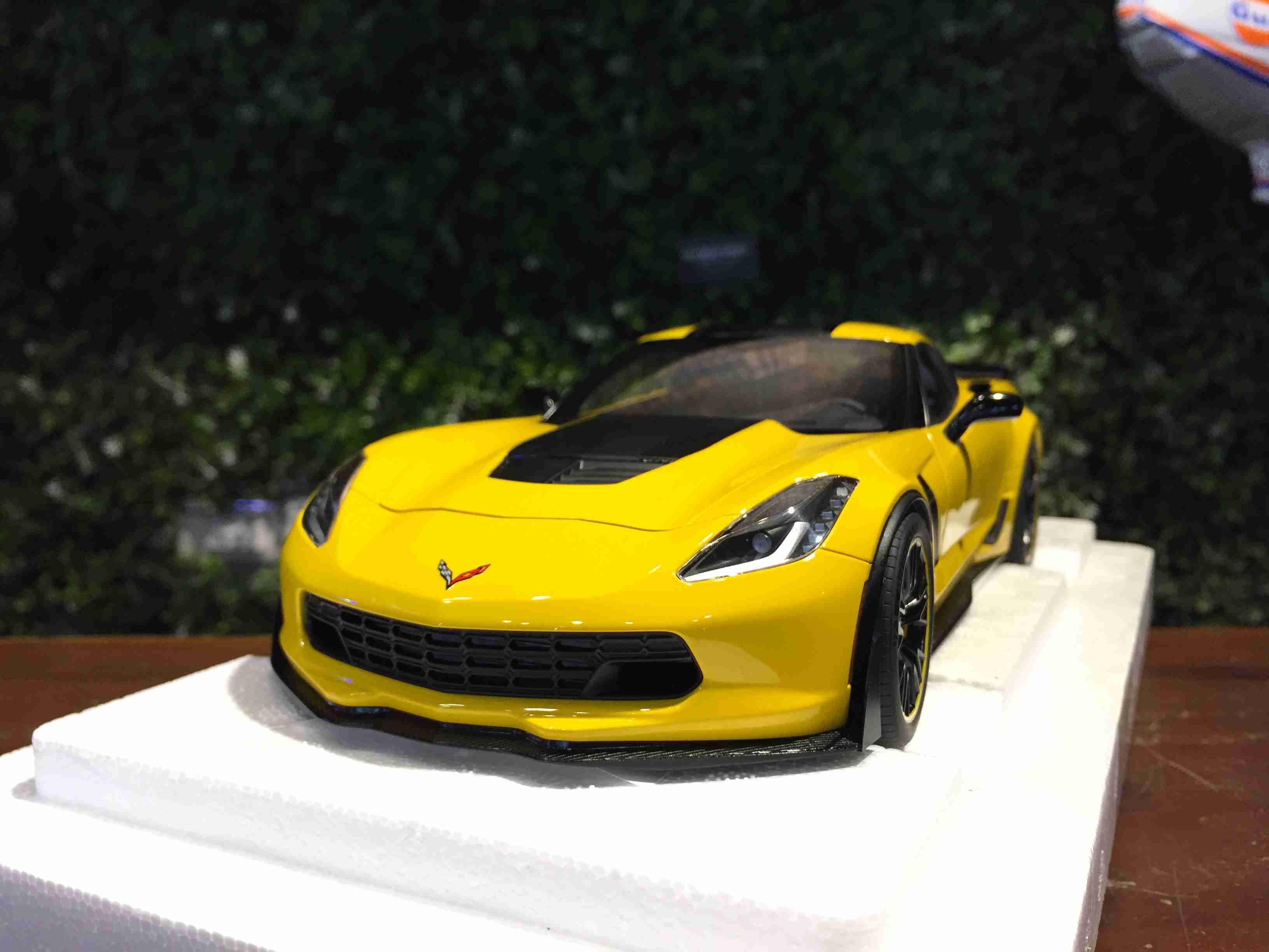 1/18 AUTOart Chevrolet Corvette C7 Z06 C7R Yellow 71260【MGM】