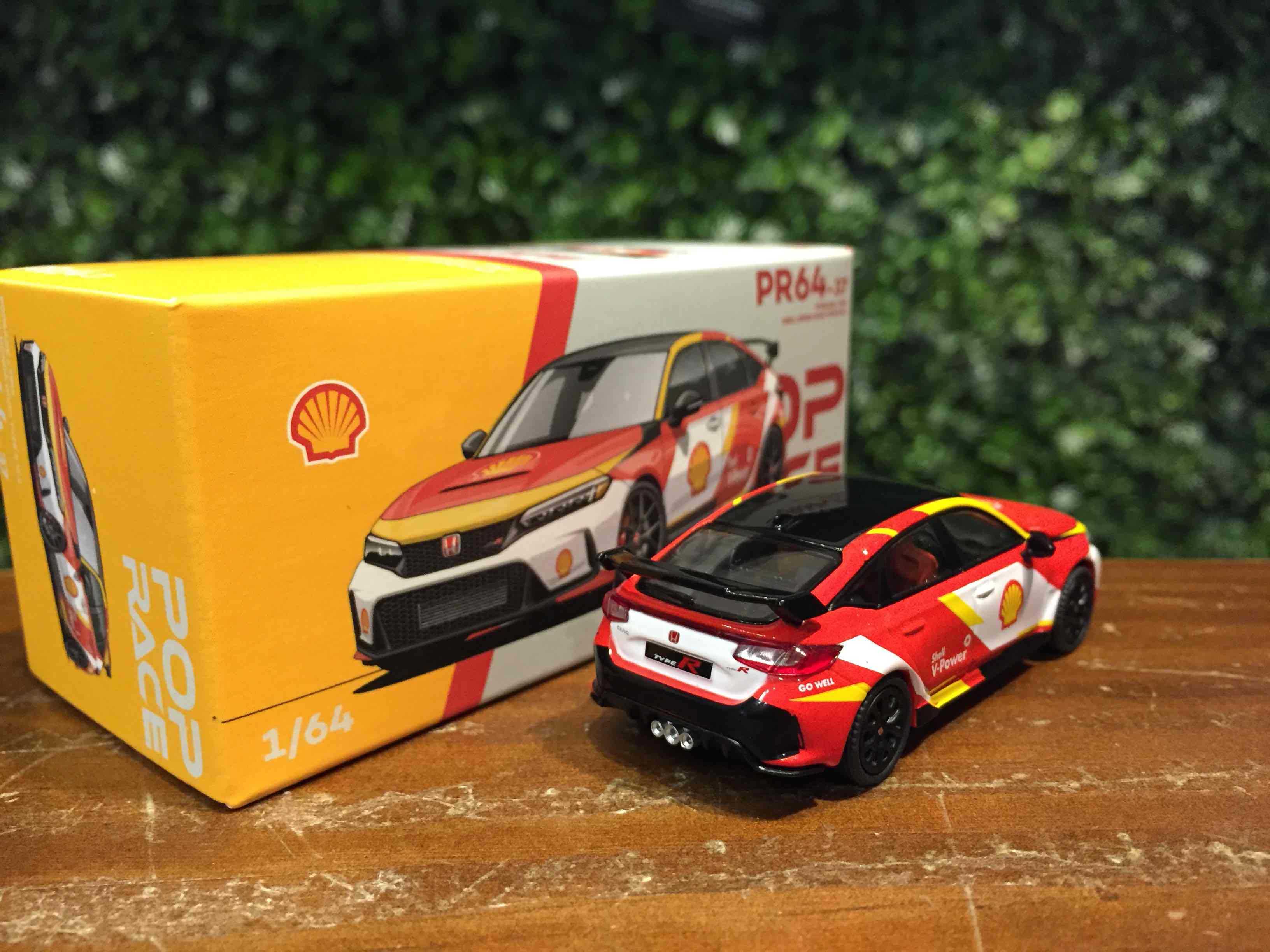 1/64 POPRACE Honda Civic Type R Shell PR640037【MGM】