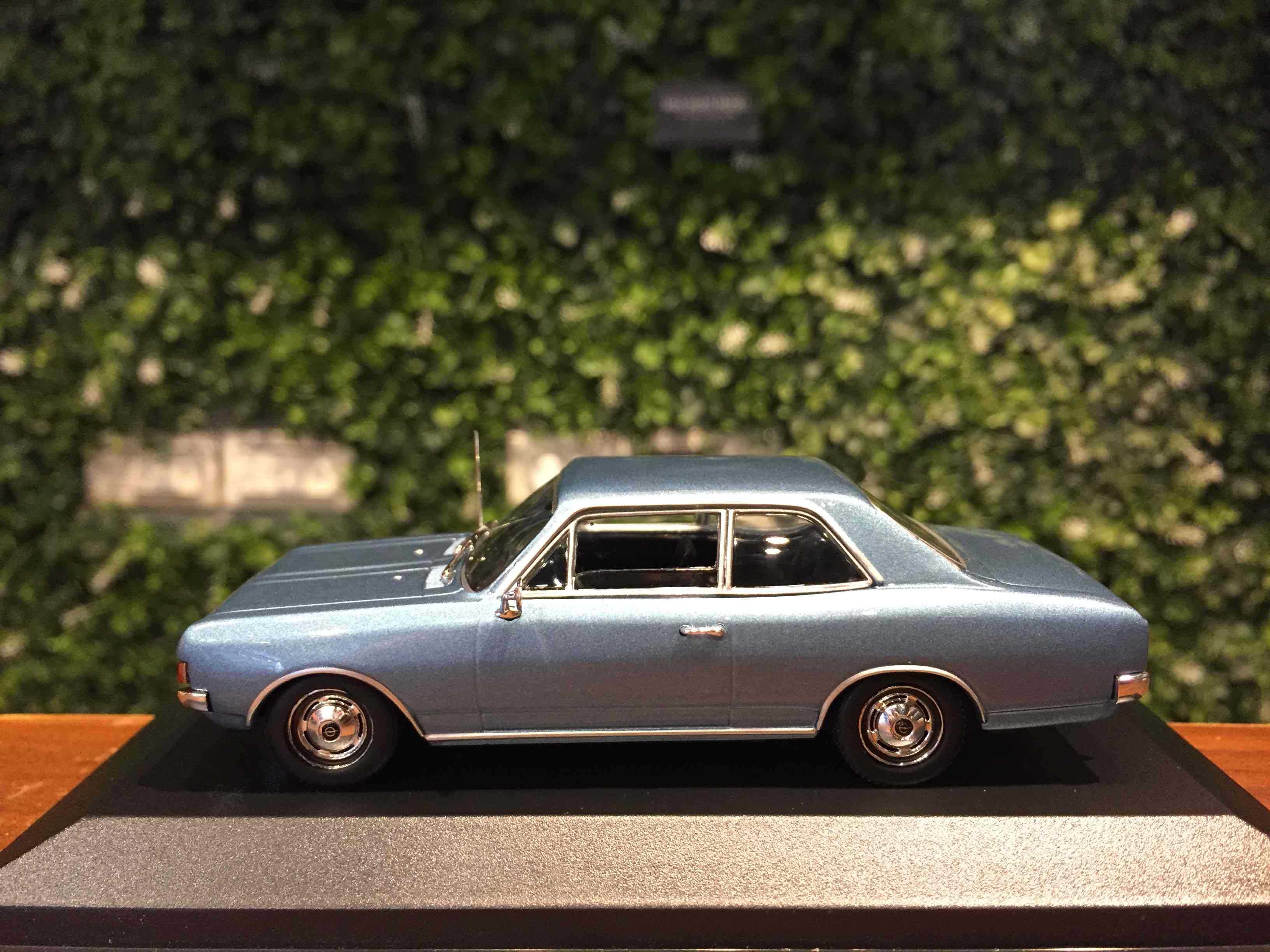 1/43 Minichamps Opel Rekord C 1966 Blue 940046100【MGM】