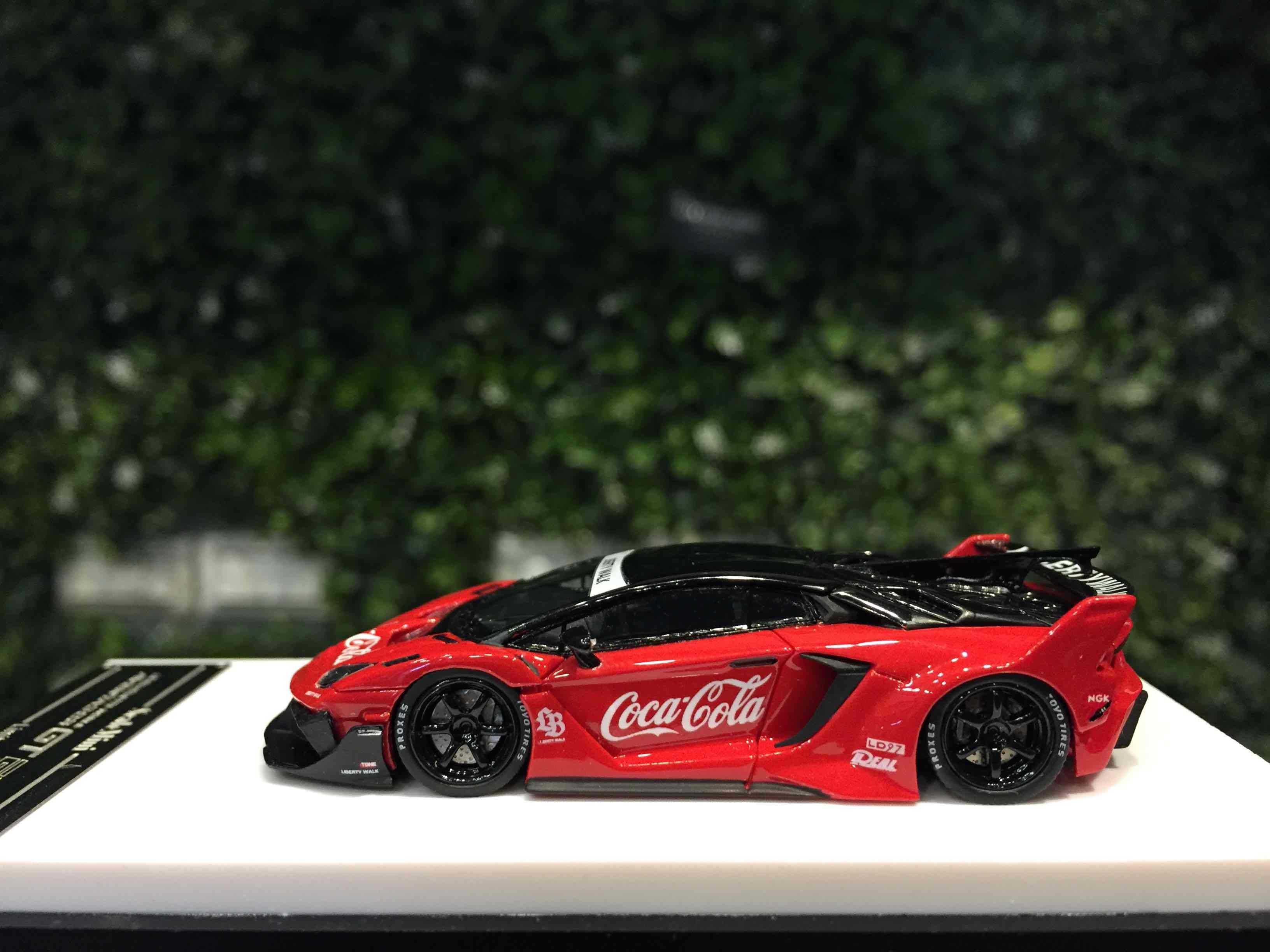 1/64 ScaleMini LBWK Aventador GT EVO Coca Cola【MGM】