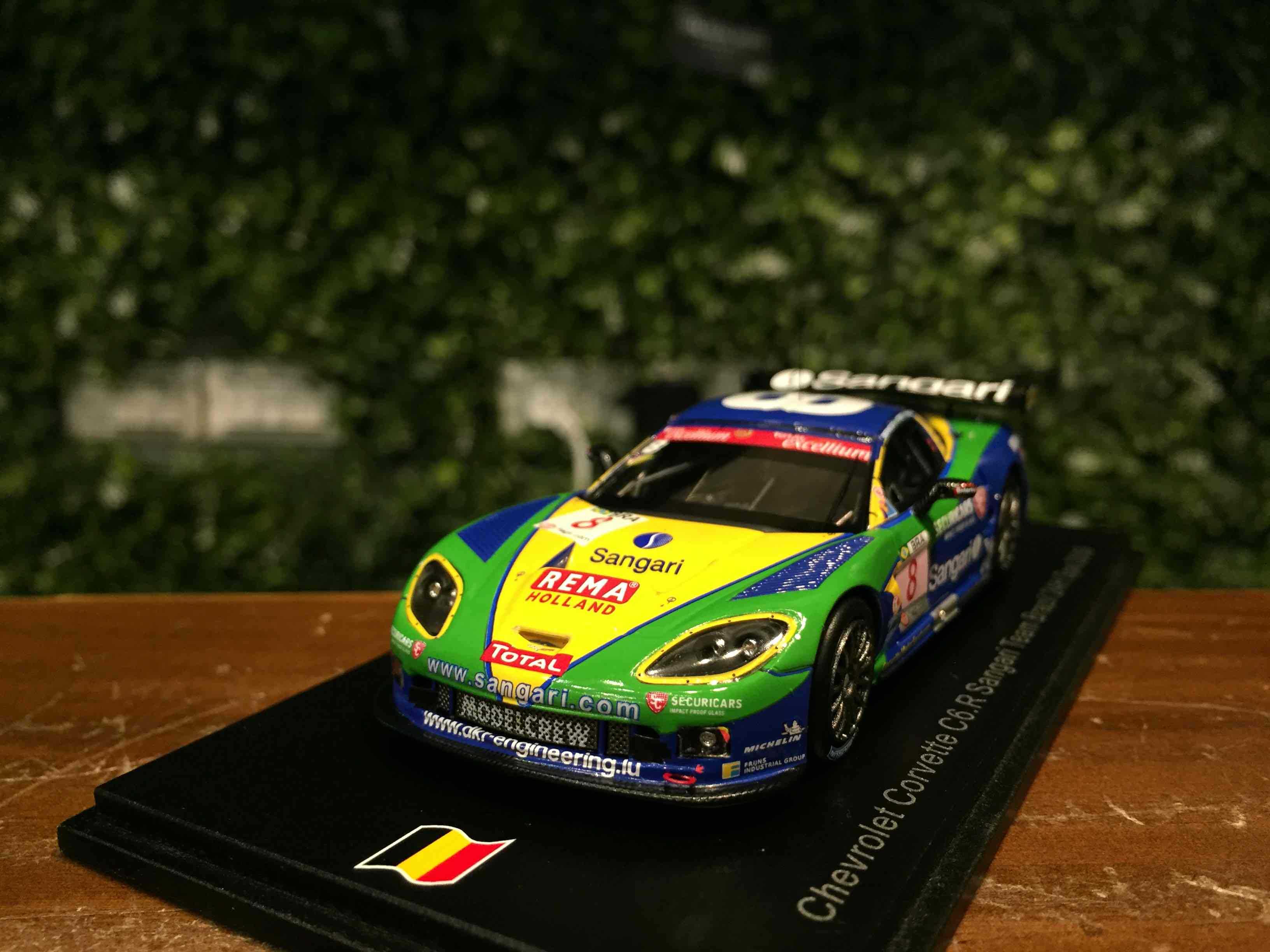 1/43 Spark Chevrolet Corvette C6R 24H Spa 2009 100SPA22【MGM】