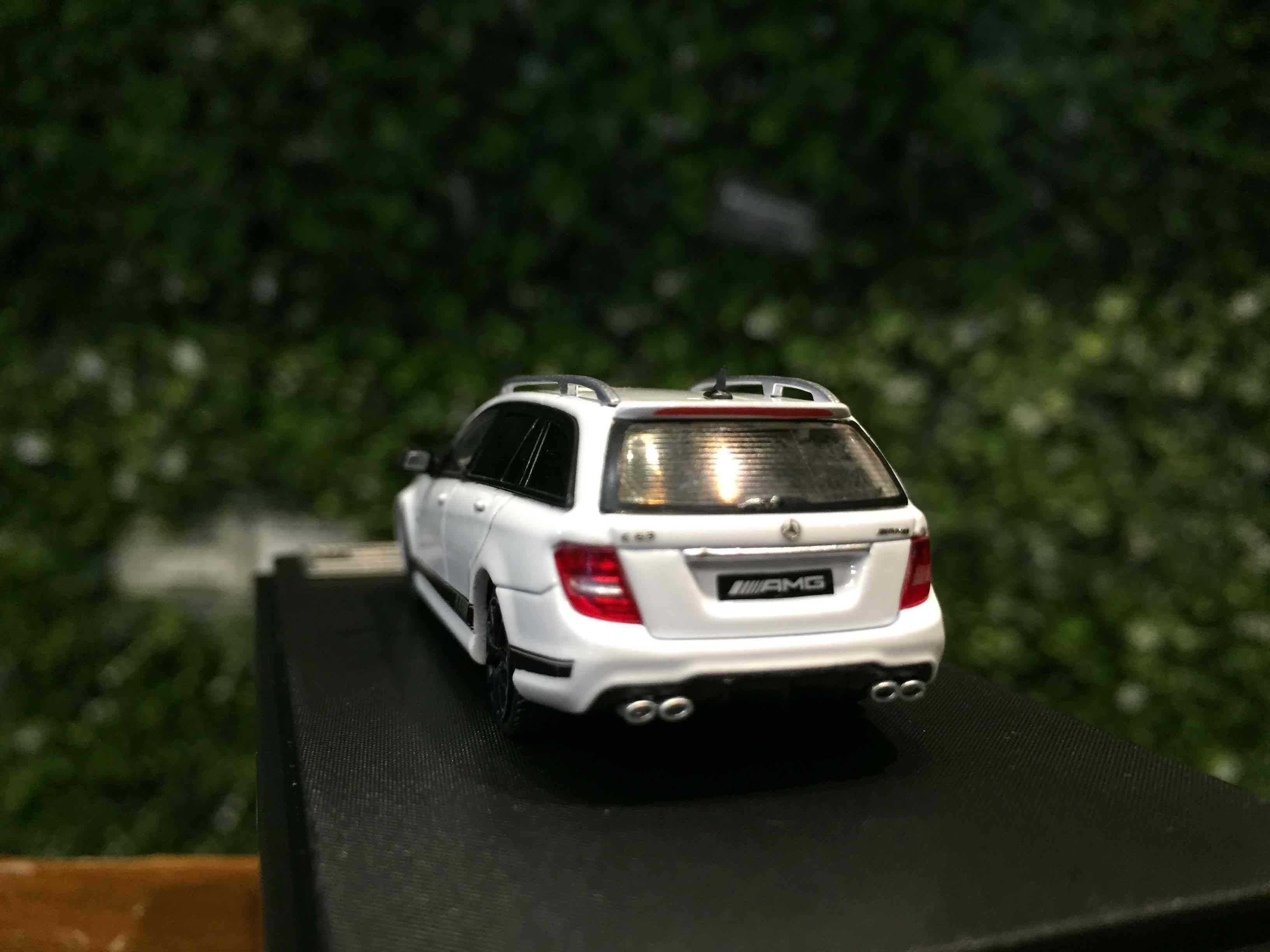 1/64 Flame Mercedes-AMG C63 (W204) 507 Wagon White【MGM】