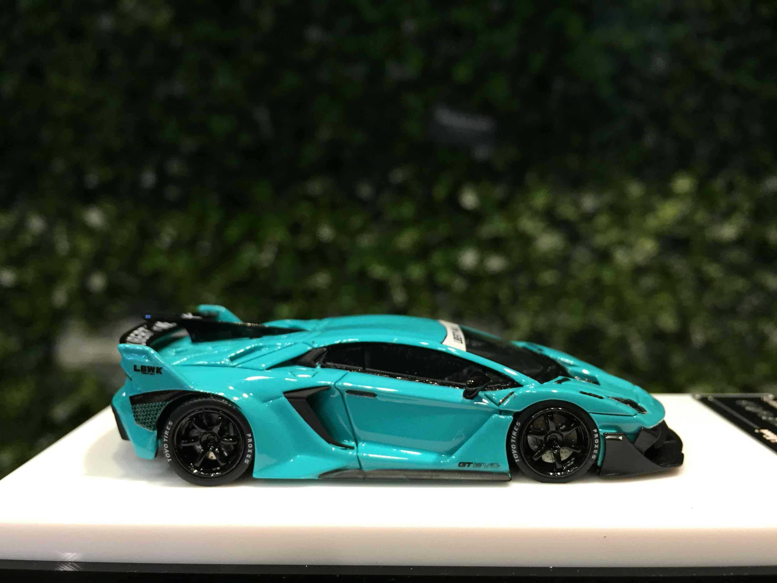 1/64 ScaleMini LBWK Aventador GT EVO Mint Green【MGM】