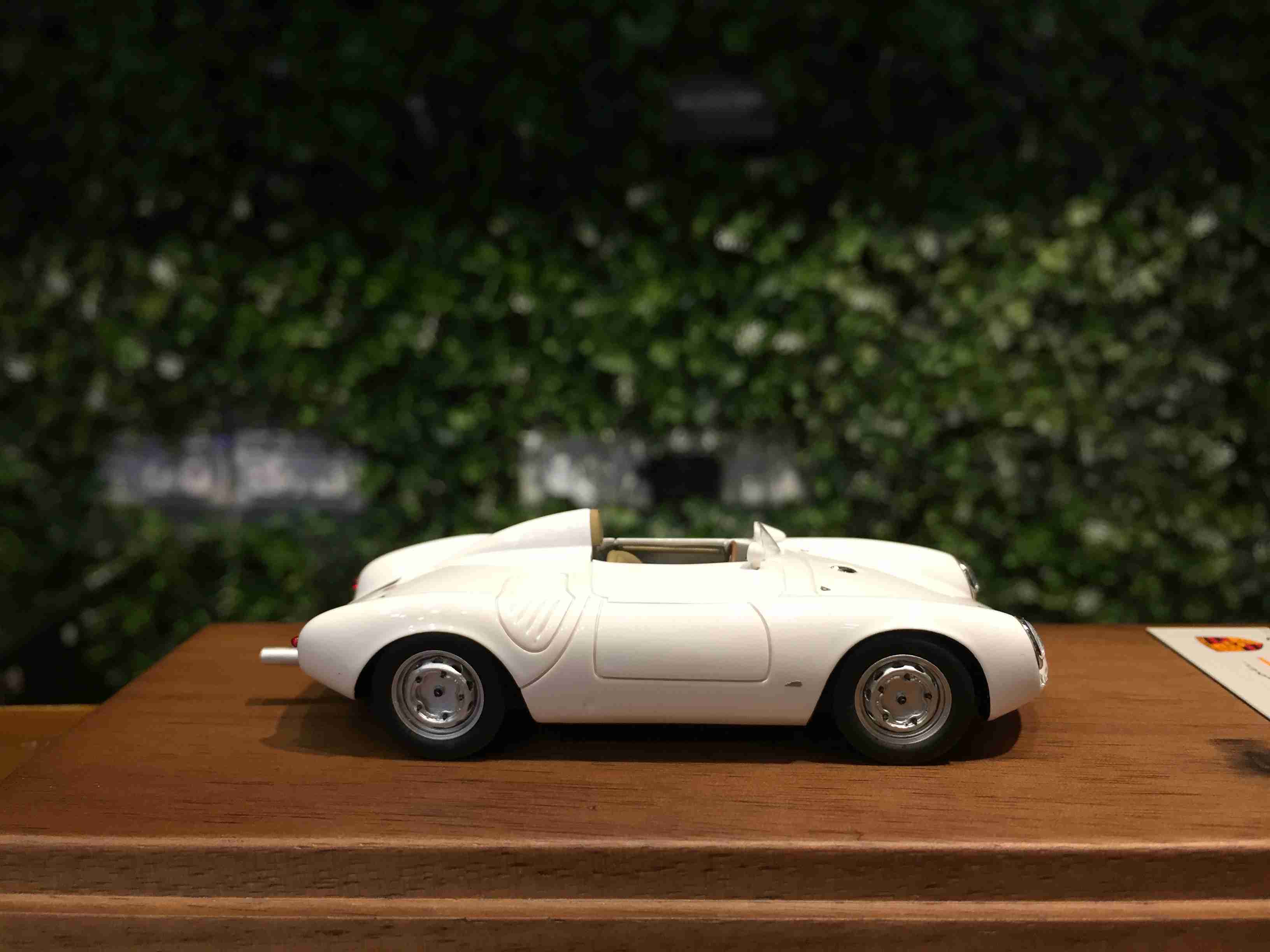 1/43 DMH Porsche 550 Spyder White【MGM】