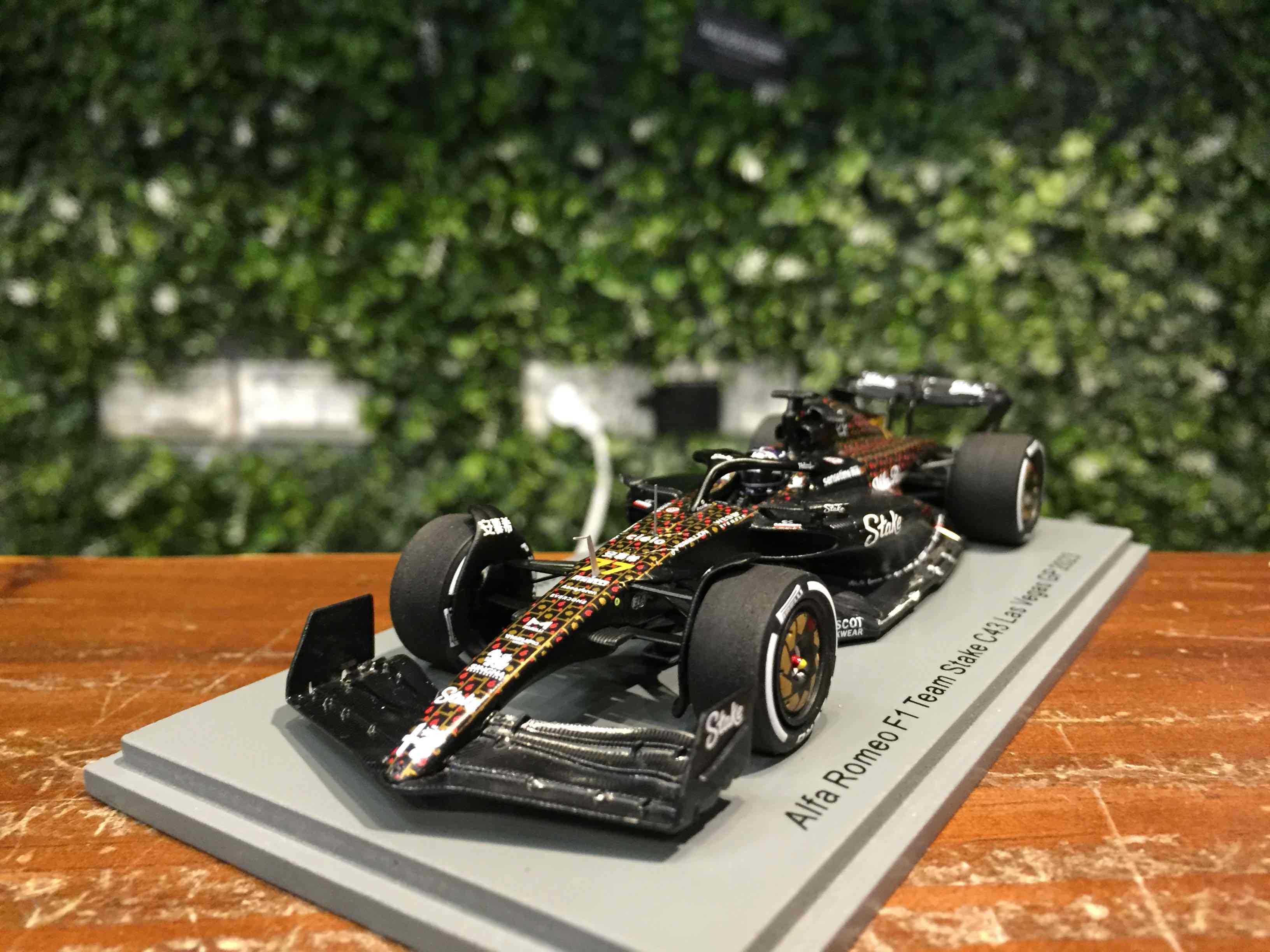 1/43 Spark Alfa Romeo C43 V.Bottas Las Vegas 2023 S8938【MGM】