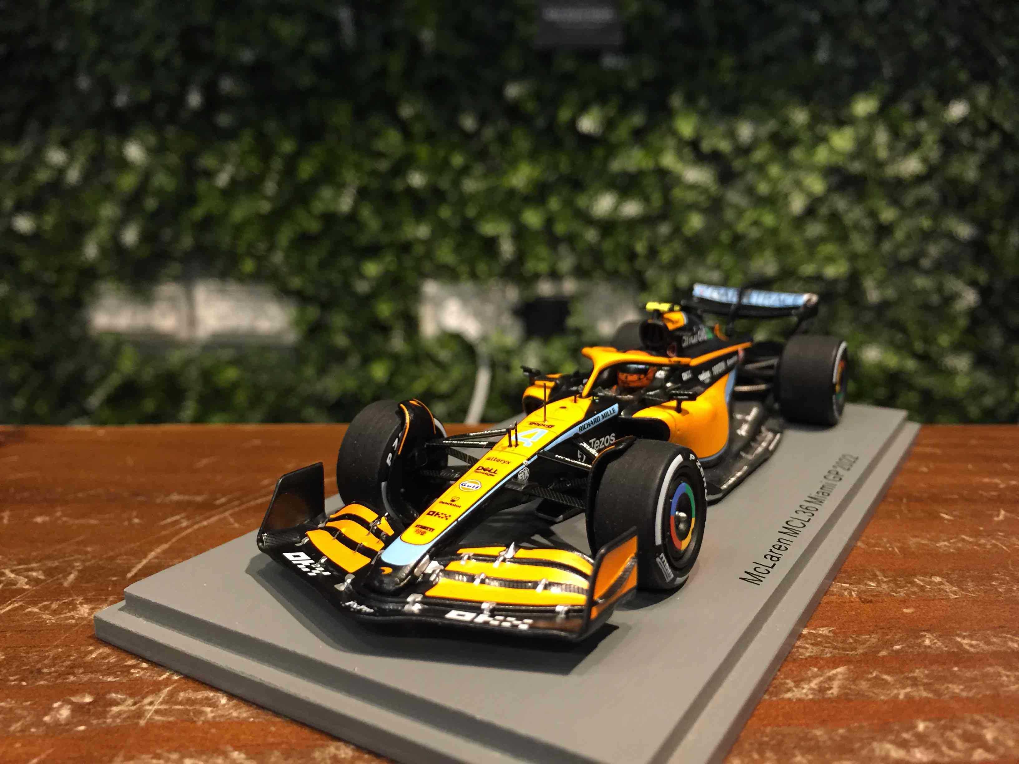 1/43 Spark McLaren MCL36 Lando Norris Miami 2022 S8535【MGM】