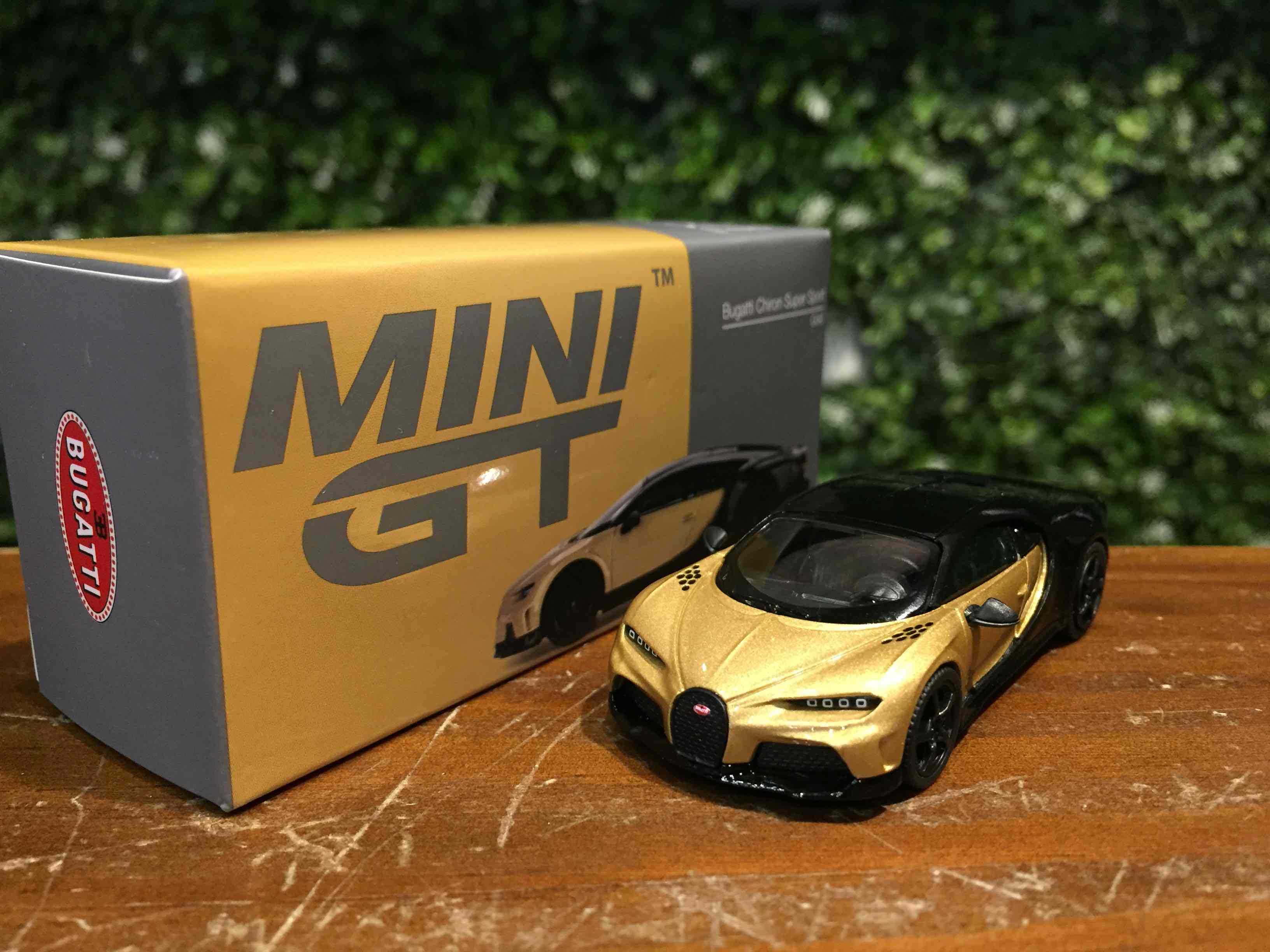 1/64 MiniGT Bugatti Chiron Super Sport Gold MGT00513L【MGM】