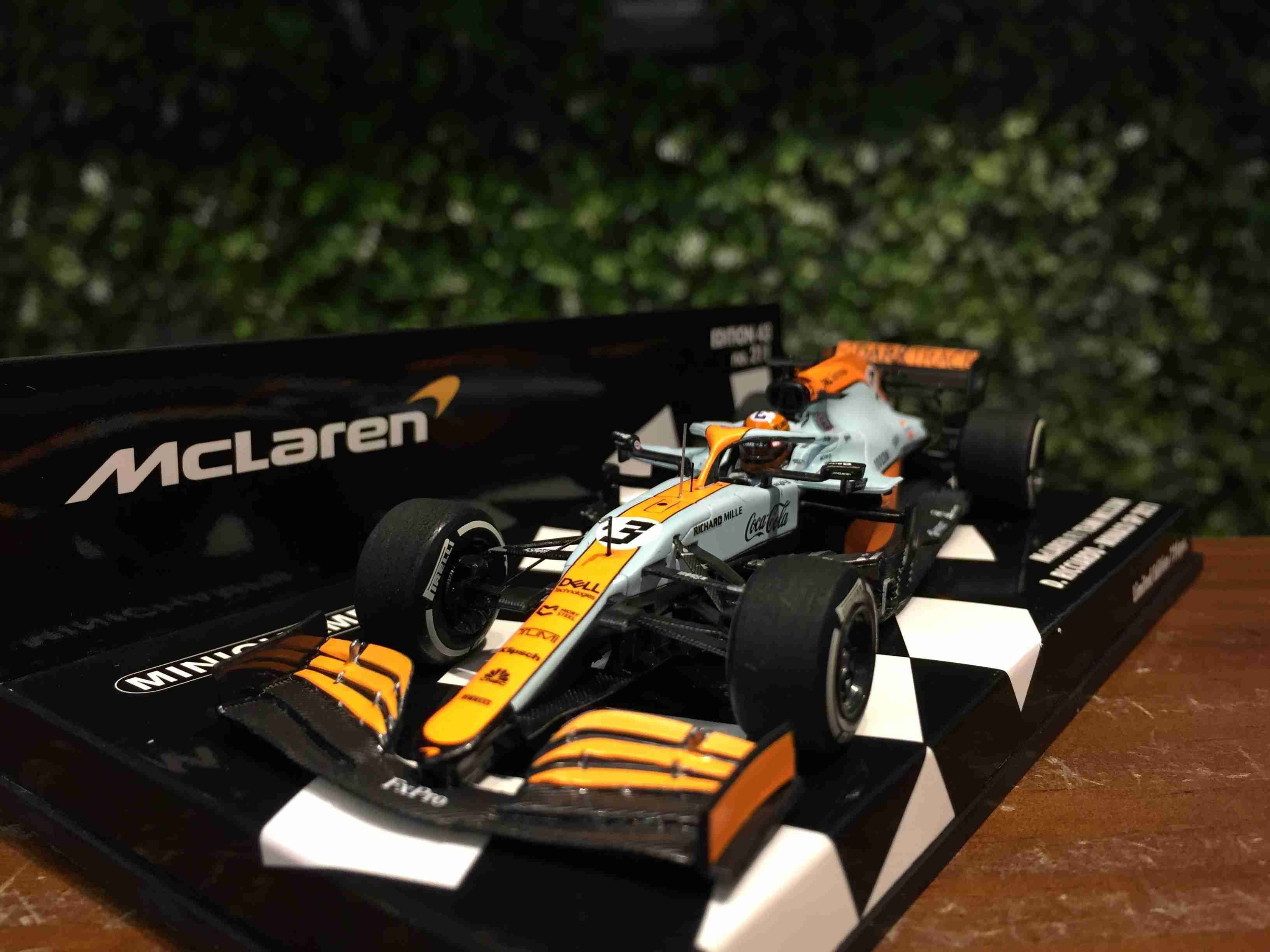 1/43 Minichamps McLaren MCL35M D.Ricciardo 537214903【MGM】