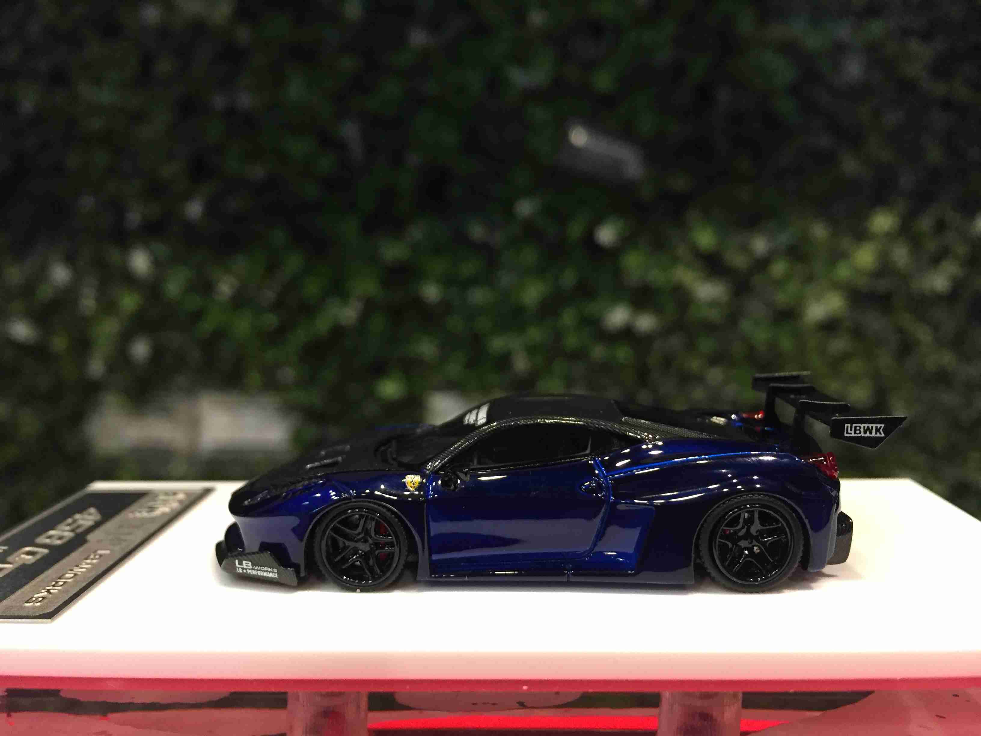 1/64 Flame LBWK Ferrari 458 GT Metallic Blue【MGM】 - Max Gear