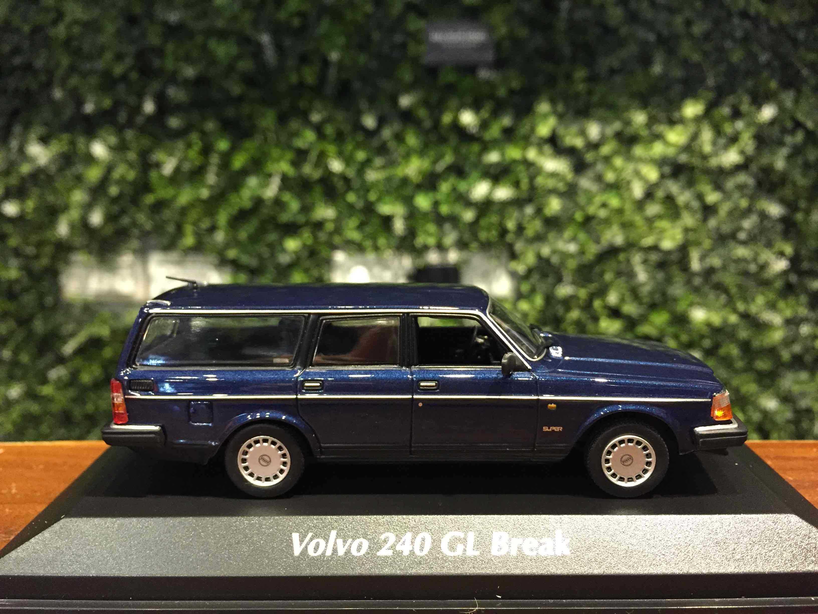 1/43 Minichamps Volvo 240 GL Break Blue 940171417【MGM】