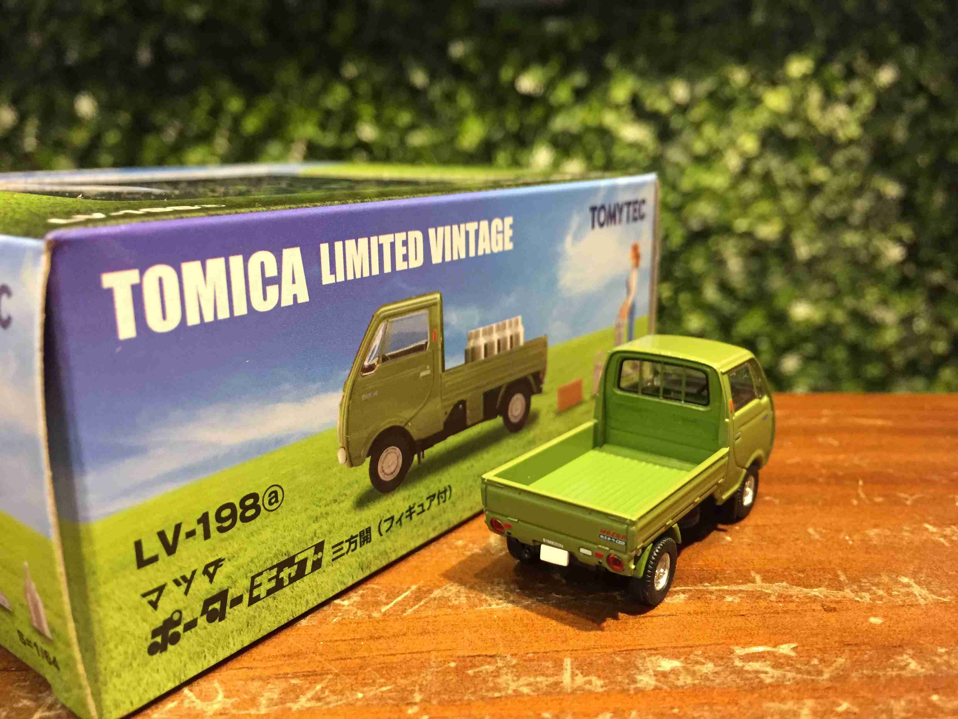 1/64 Tomica Mazda Poter Cab Three-Side Open LV-198a【MGM】