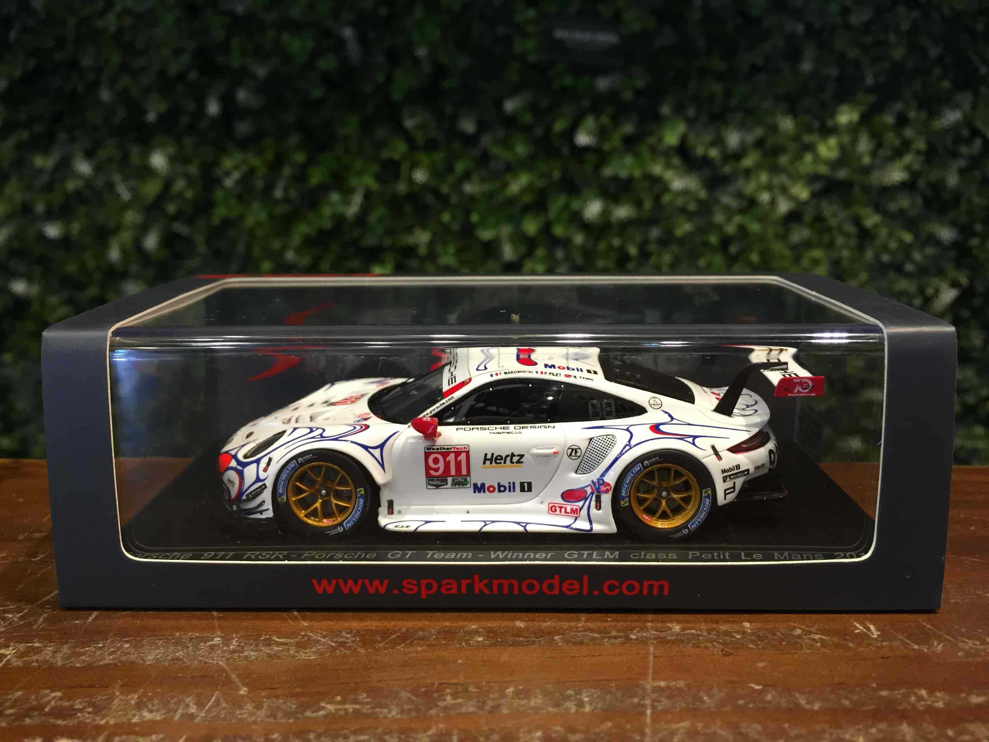 1/43 Spark Porsche 911 RSR Winner GTLM LM 2018 S5848【MGM】