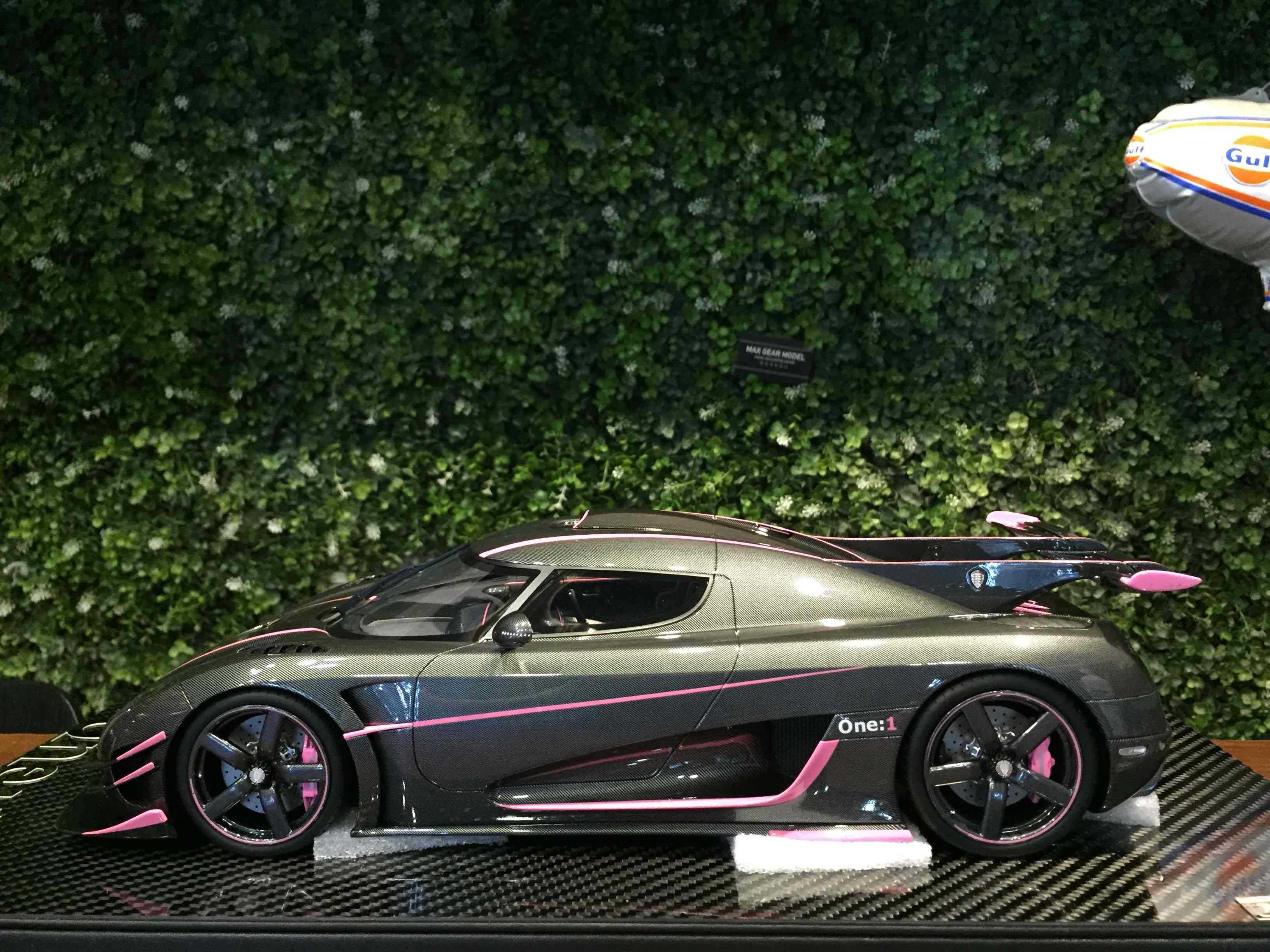 1/12 FrontiArt Koenigsegg One 1 Carbon Pink F088-55【MGM】