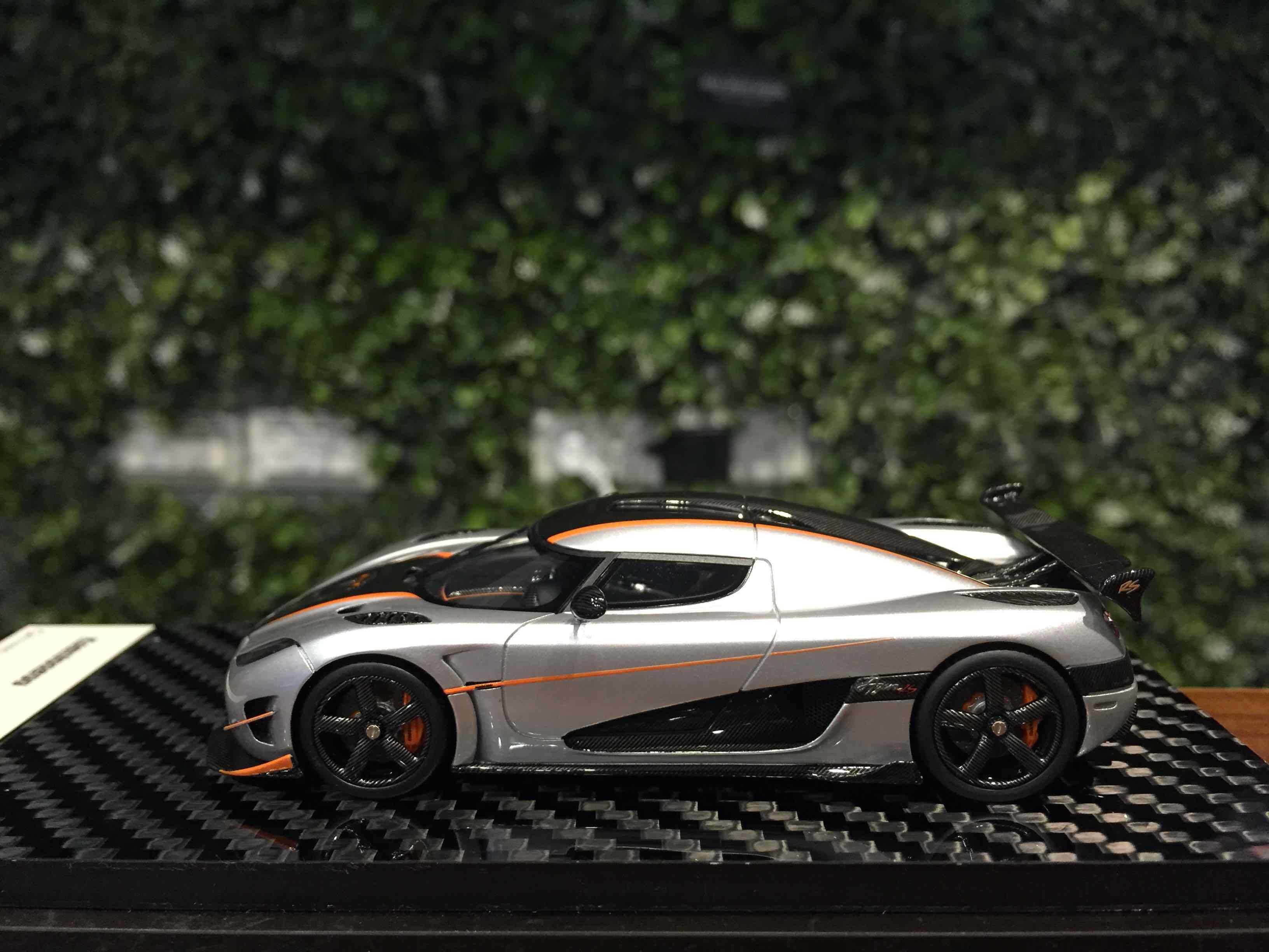 1/43 Gryning Koenigsegg Agera RS Silver/Carbon GD002B【MGM】