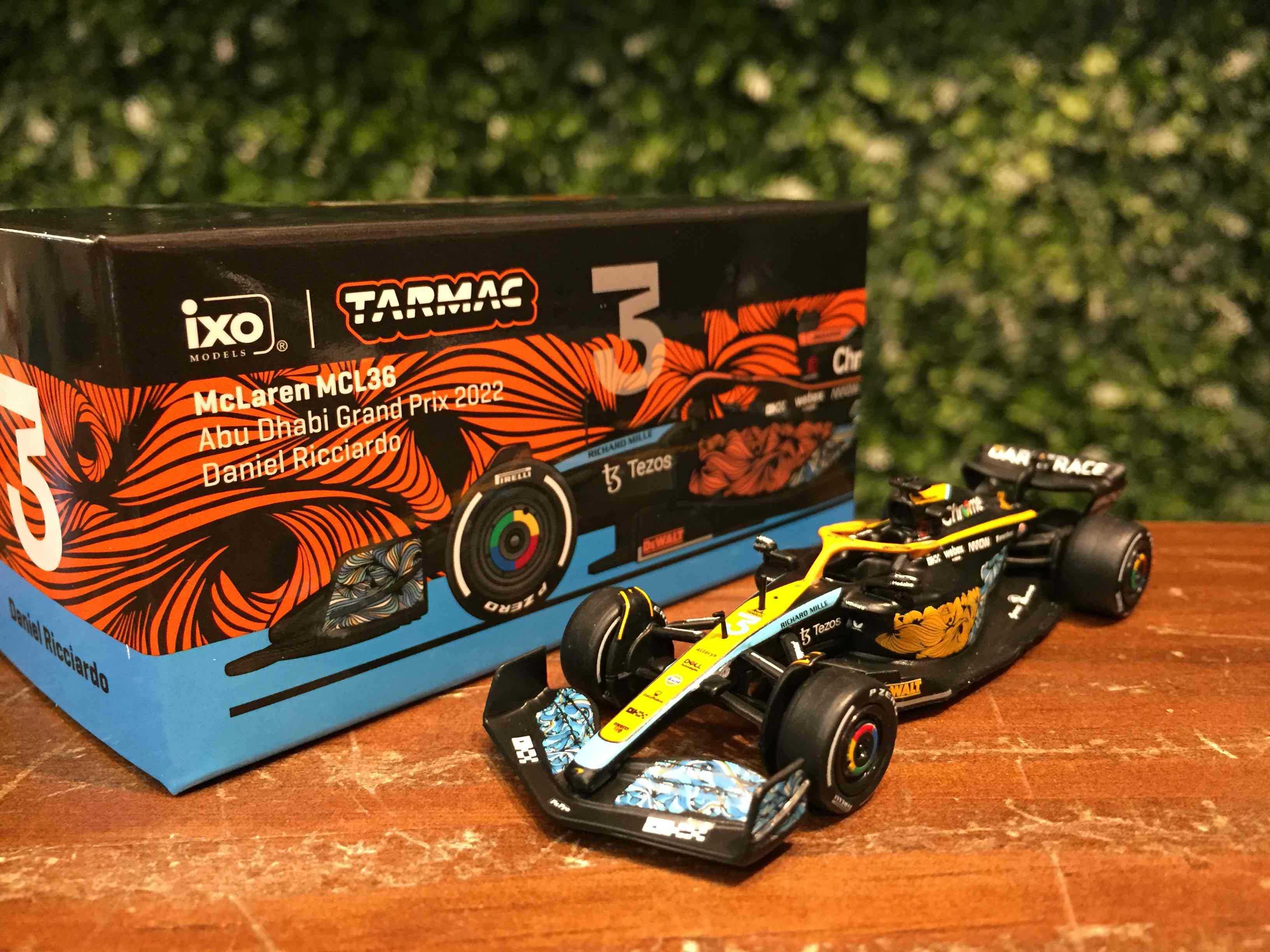 1/64 Tarmac McLaren MCL36 Daniel Ricciardo T64GF041DR3【MGM】