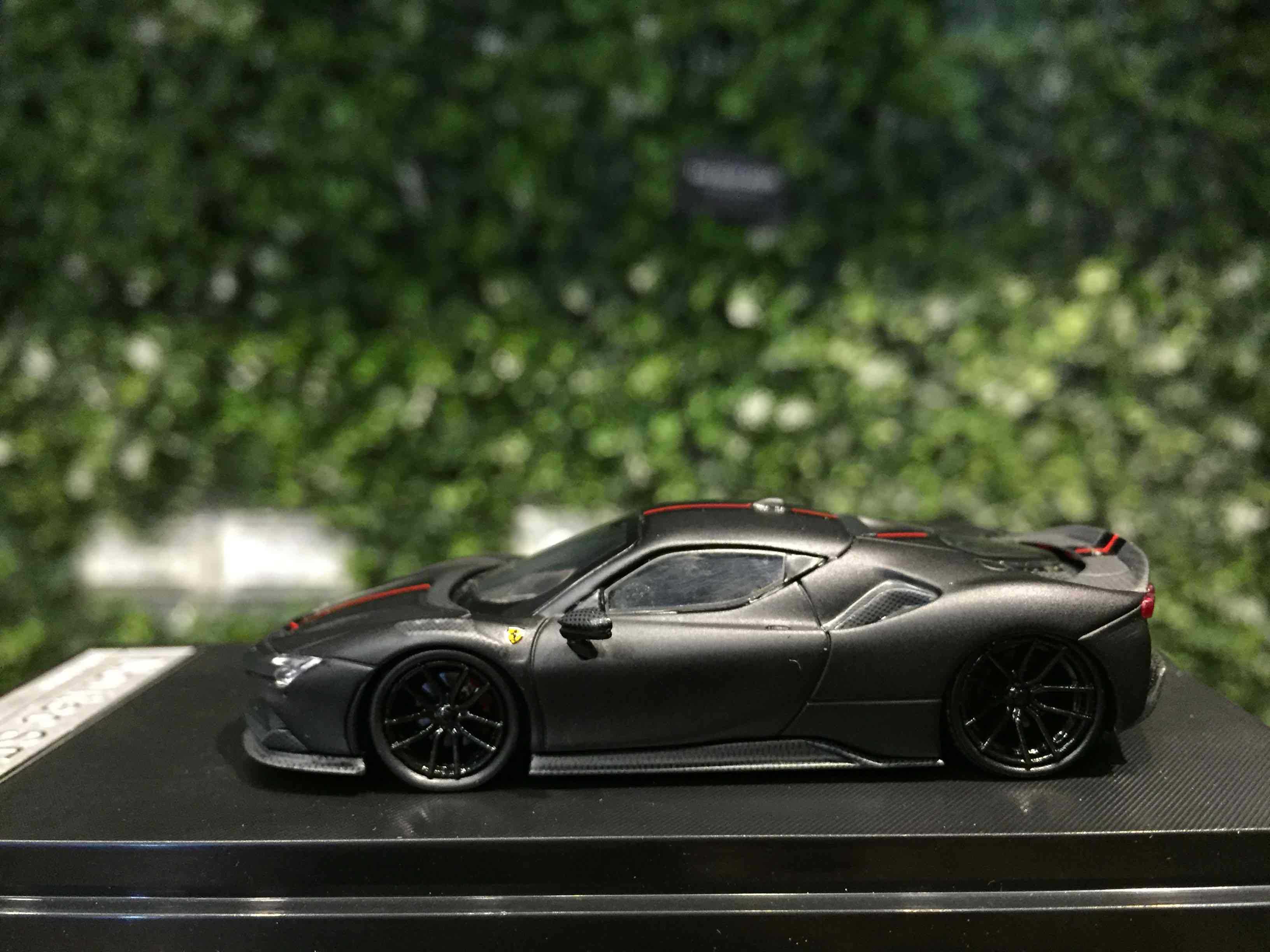 1/64 FineModel Ferrari SF90 Stradale Matte Black【MGM】