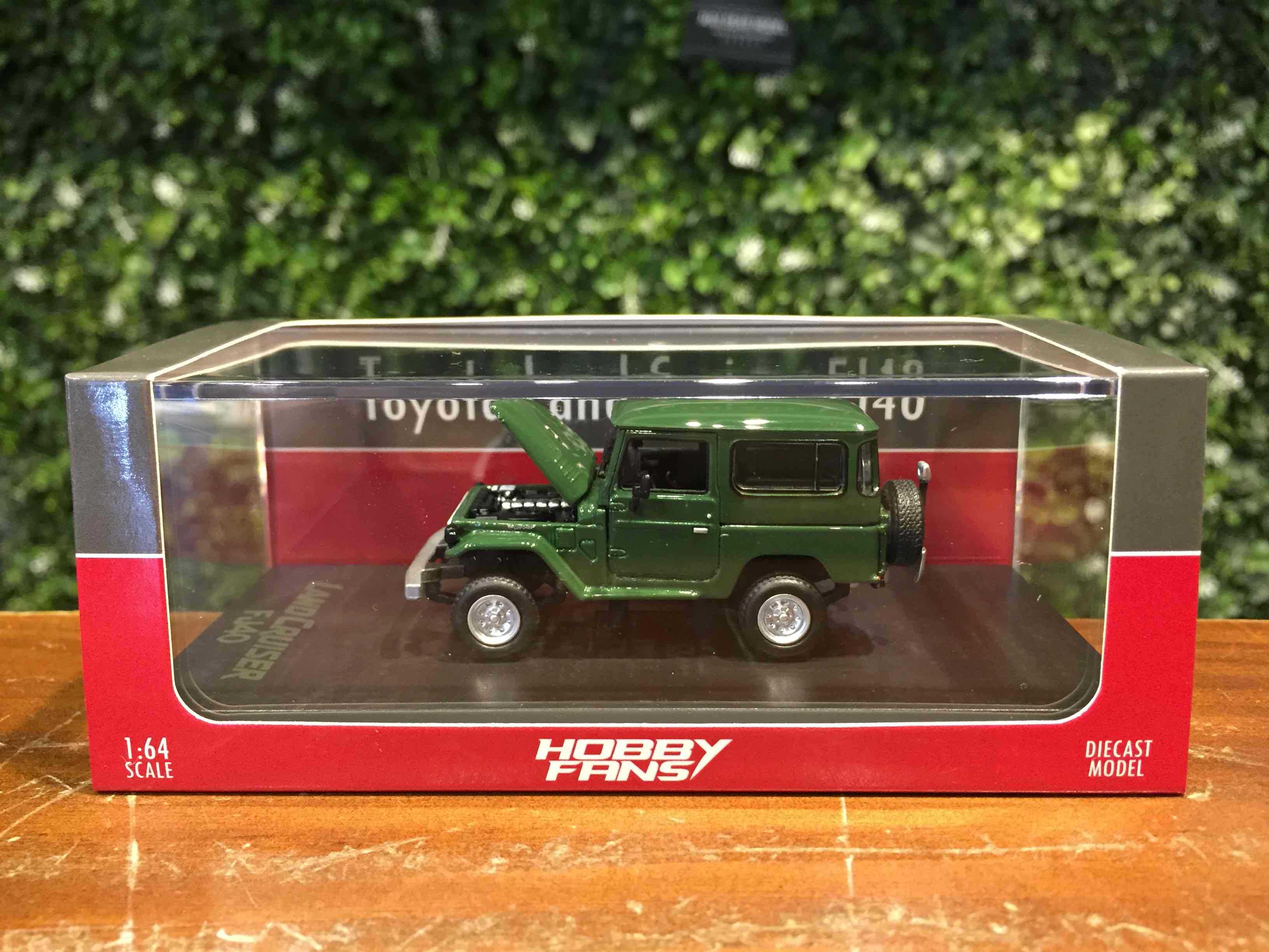 1/64 HF Toyota Land Cruiser FJ40 Green HF64FJ4008DGWH【MGM】