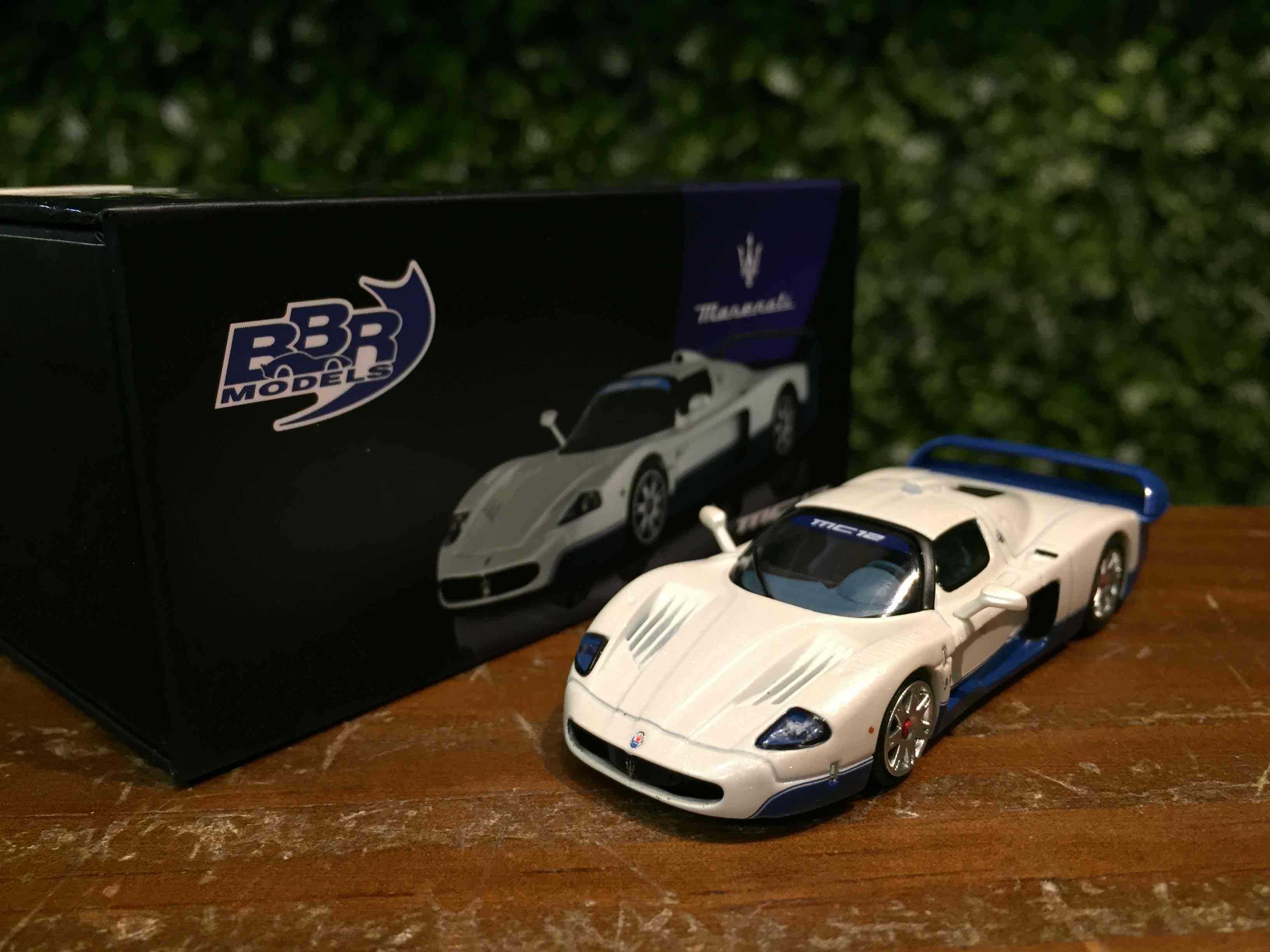 1/64 BBR Maserati MC12 Stradale White BBRDIE6414【MGM】