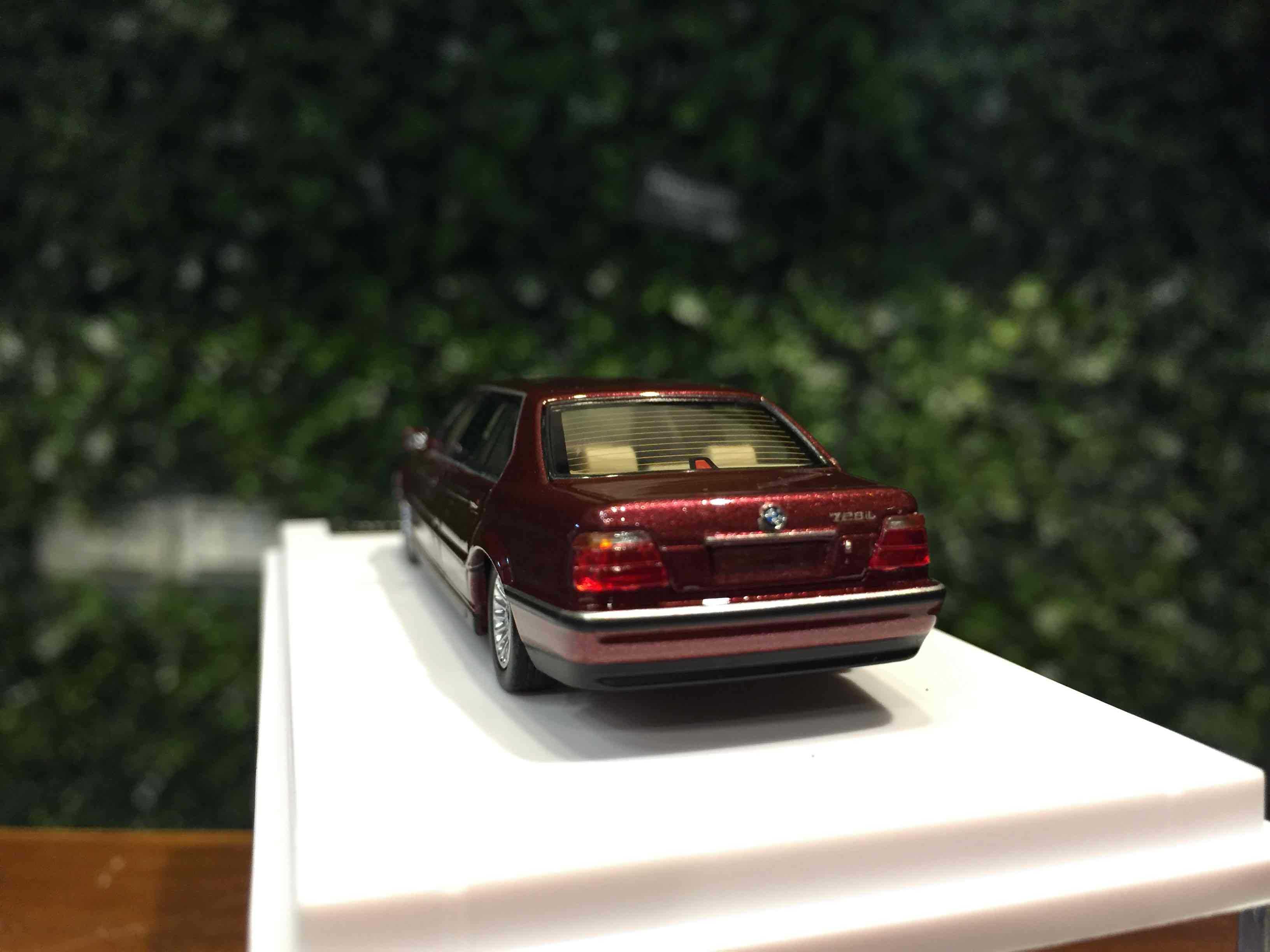 1/64 DCM BMW 7-Series L7 (E38) Cherry Red【MGM】