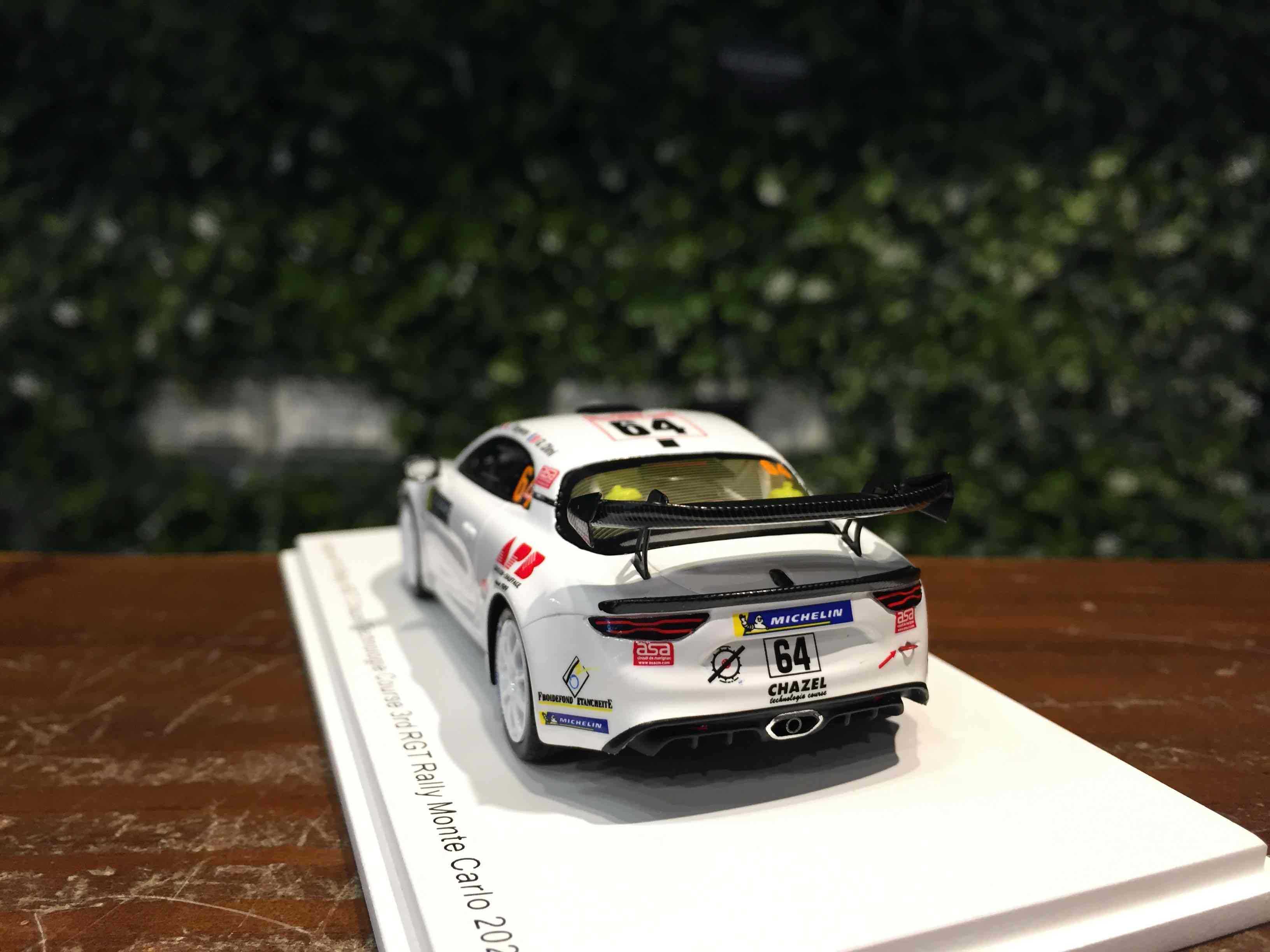 1/43 Spark Alpine A110 Rally 3rd Monte Carlo 2023 S6723【MGM】